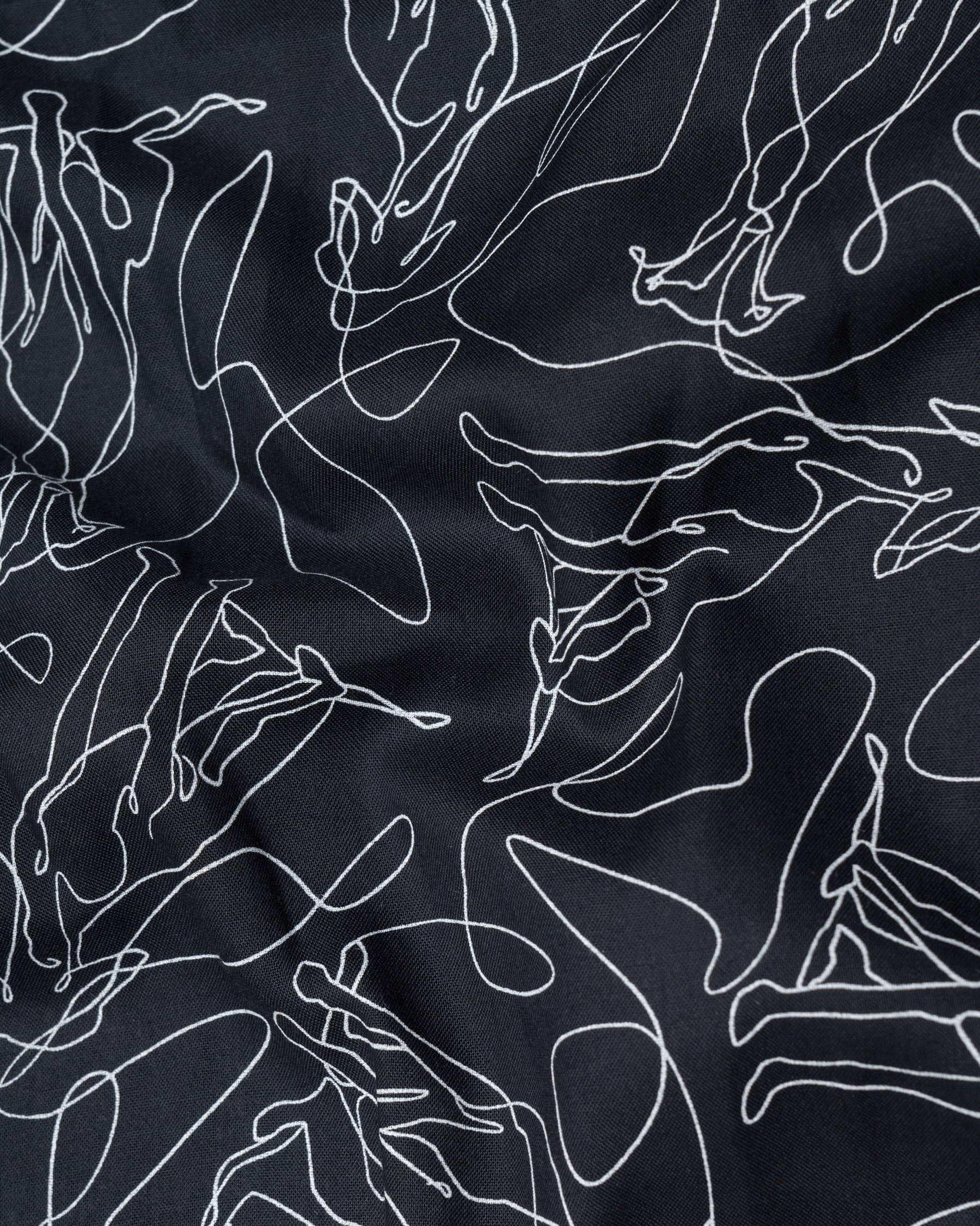 Mirage Black Dog print with Unbroken line art Royal Oxford Shirt 5405-38, 5405-H-38, 5405-39, 5405-H-39, 5405-40, 5405-H-40, 5405-42, 5405-H-42, 5405-44, 5405-H-44, 5405-46, 5405-H-46, 5405-48, 5405-H-48, 5405-50, 5405-H-50, 5405-52, 5405-H-52