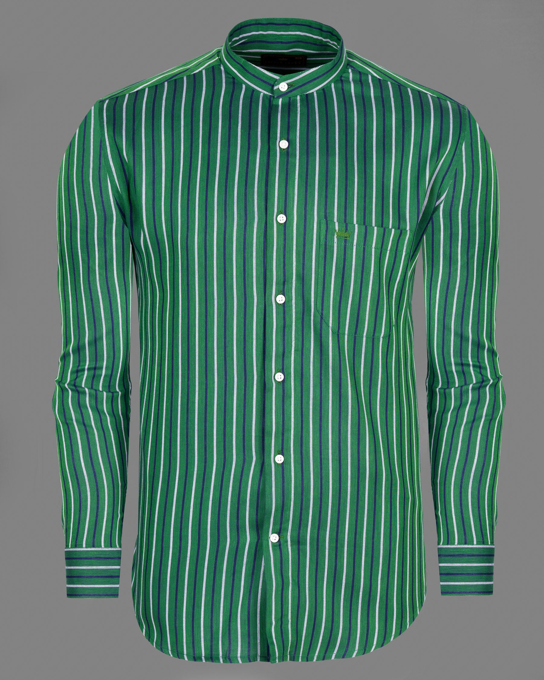 Killarney Green Twill Striped Premium Cotton Shirt 5432-M-38, 5432-M-H-38, 5432-M-39, 5432-M-H-39, 5432-M-40, 5432-M-H-40, 5432-M-42, 5432-M-H-42, 5432-M-44, 5432-M-H-44, 5432-M-46, 5432-M-H-46, 5432-M-48, 5432-M-H-48, 5432-M-50, 5432-M-H-50, 5432-M-52, 5432-M-H-52
