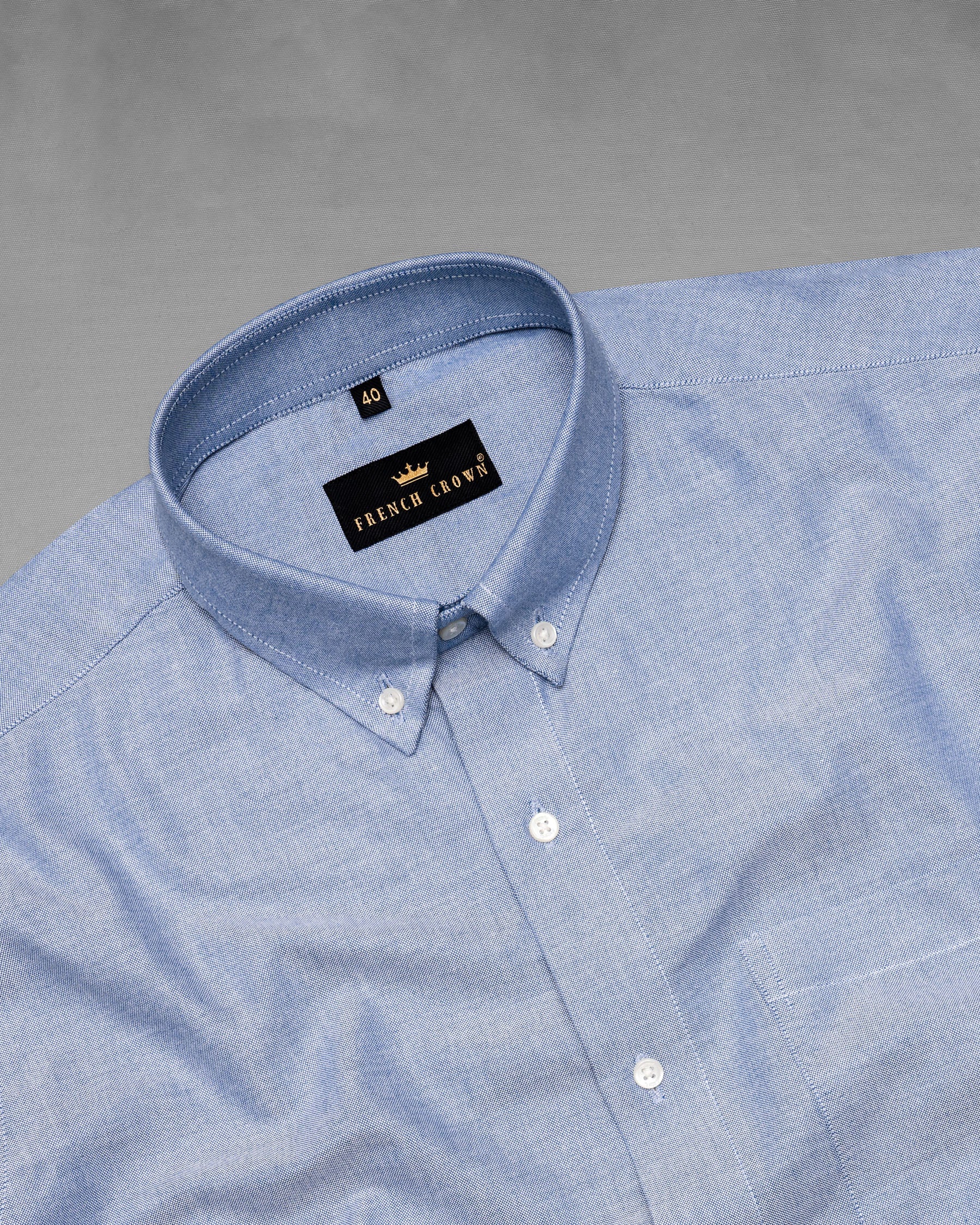 Sky Blue Royal Oxford Shirt 5438-BD-38, 5438-BD-H-38, 5438-BD-39, 5438-BD-H-39, 5438-BD-40, 5438-BD-H-40, 5438-BD-42, 5438-BD-H-42, 5438-BD-44, 5438-BD-H-44, 5438-BD-46, 5438-BD-H-46, 5438-BD-48, 5438-BD-H-48, 5438-BD-50, 5438-BD-H-50, 5438-BD-52, 5438-BD-H-52