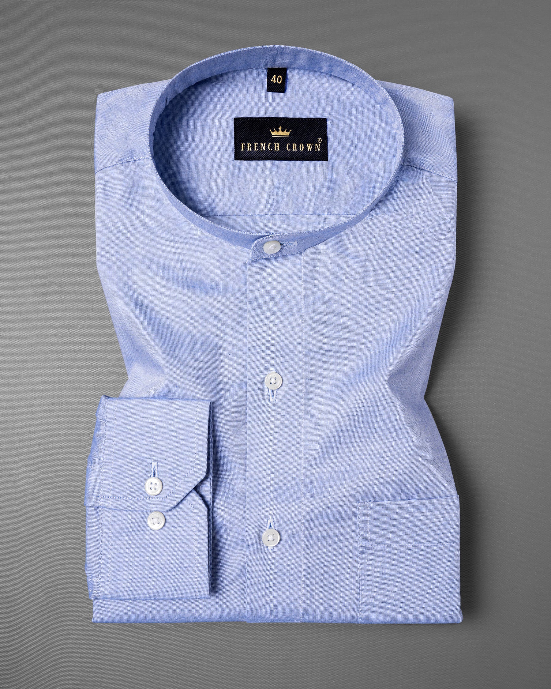 Spindle Blue Chambray Premium Cotton Shirt 5443-M-38, 5443-M-H-38, 5443-M-39, 5443-M-H-39, 5443-M-40, 5443-M-H-40, 5443-M-42, 5443-M-H-42, 5443-M-44, 5443-M-H-44, 5443-M-46, 5443-M-H-46, 5443-M-48, 5443-M-H-48, 5443-M-50, 5443-M-H-50, 5443-M-52, 5443-M-H-52