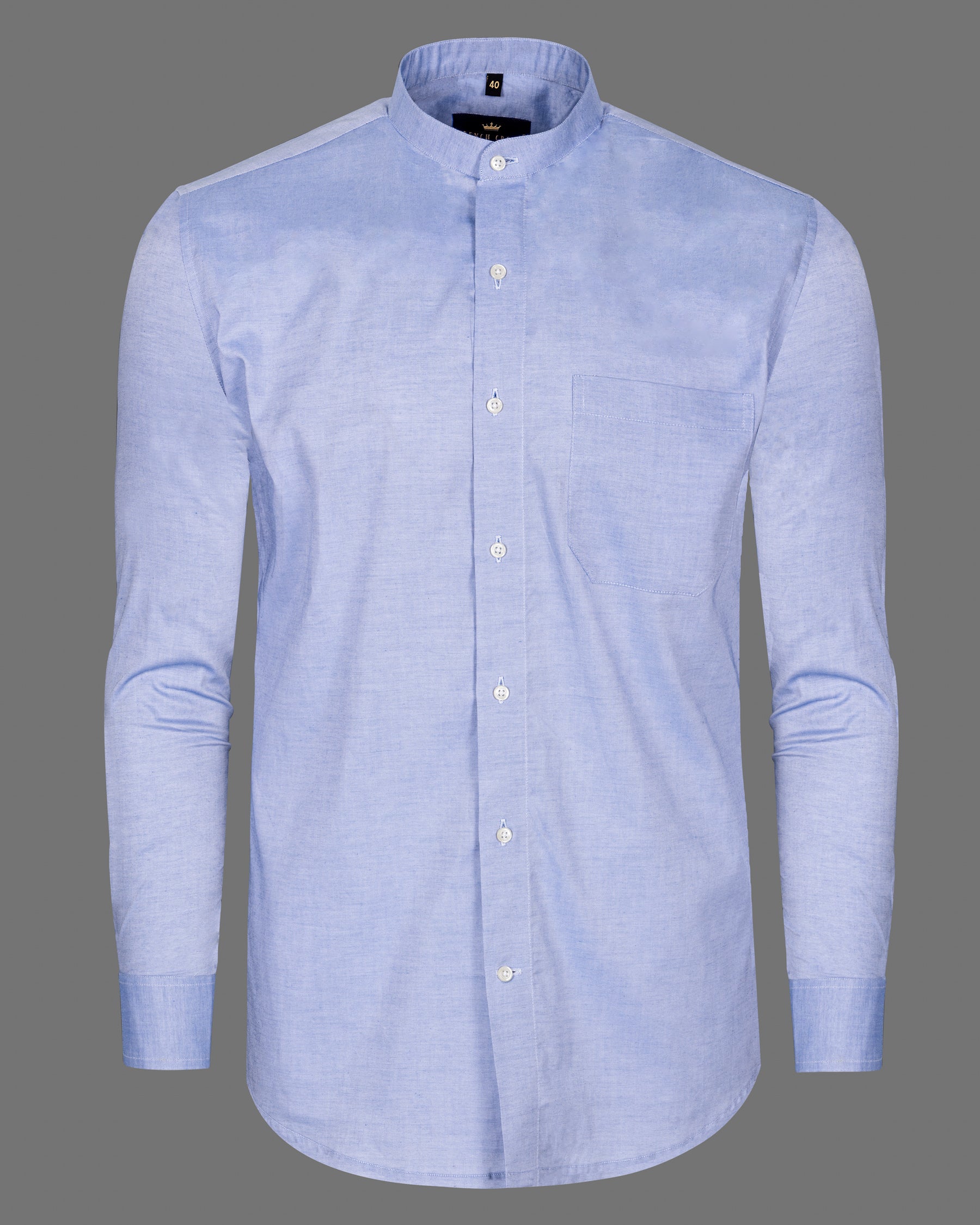 Spindle Blue Chambray Premium Cotton Shirt 5443-M-38, 5443-M-H-38, 5443-M-39, 5443-M-H-39, 5443-M-40, 5443-M-H-40, 5443-M-42, 5443-M-H-42, 5443-M-44, 5443-M-H-44, 5443-M-46, 5443-M-H-46, 5443-M-48, 5443-M-H-48, 5443-M-50, 5443-M-H-50, 5443-M-52, 5443-M-H-52