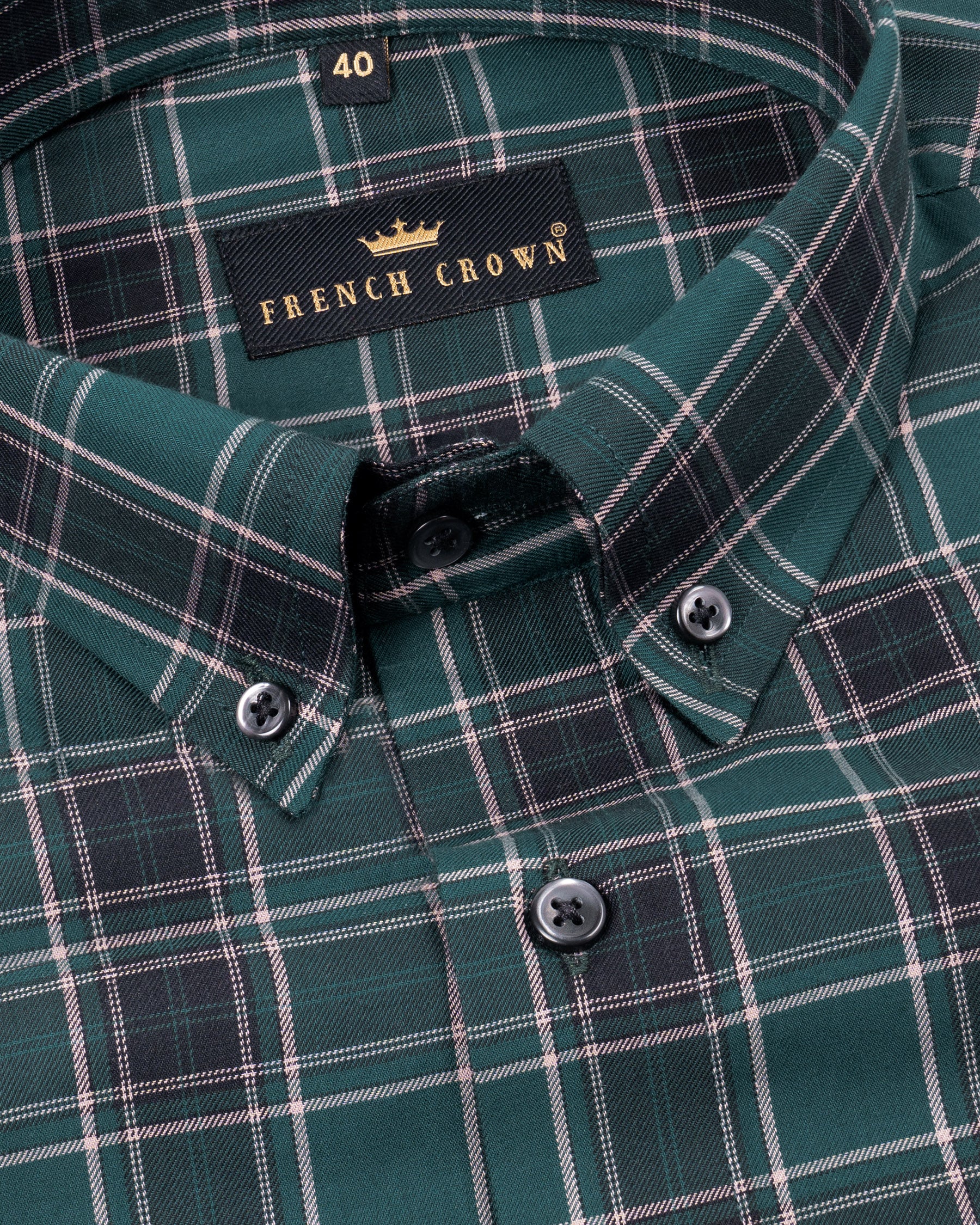 Plantation Green Twill Plaid Premium Cotton Shirt 5461-BD-BLK-38, 5461-BD-BLK-H-38, 5461-BD-BLK-39, 5461-BD-BLK-H-39, 5461-BD-BLK-40, 5461-BD-BLK-H-40, 5461-BD-BLK-42, 5461-BD-BLK-H-42, 5461-BD-BLK-44, 5461-BD-BLK-H-44, 5461-BD-BLK-46, 5461-BD-BLK-H-46, 5461-BD-BLK-48, 5461-BD-BLK-H-48, 5461-BD-BLK-50, 5461-BD-BLK-H-50, 5461-BD-BLK-52, 5461-BD-BLK-H-52