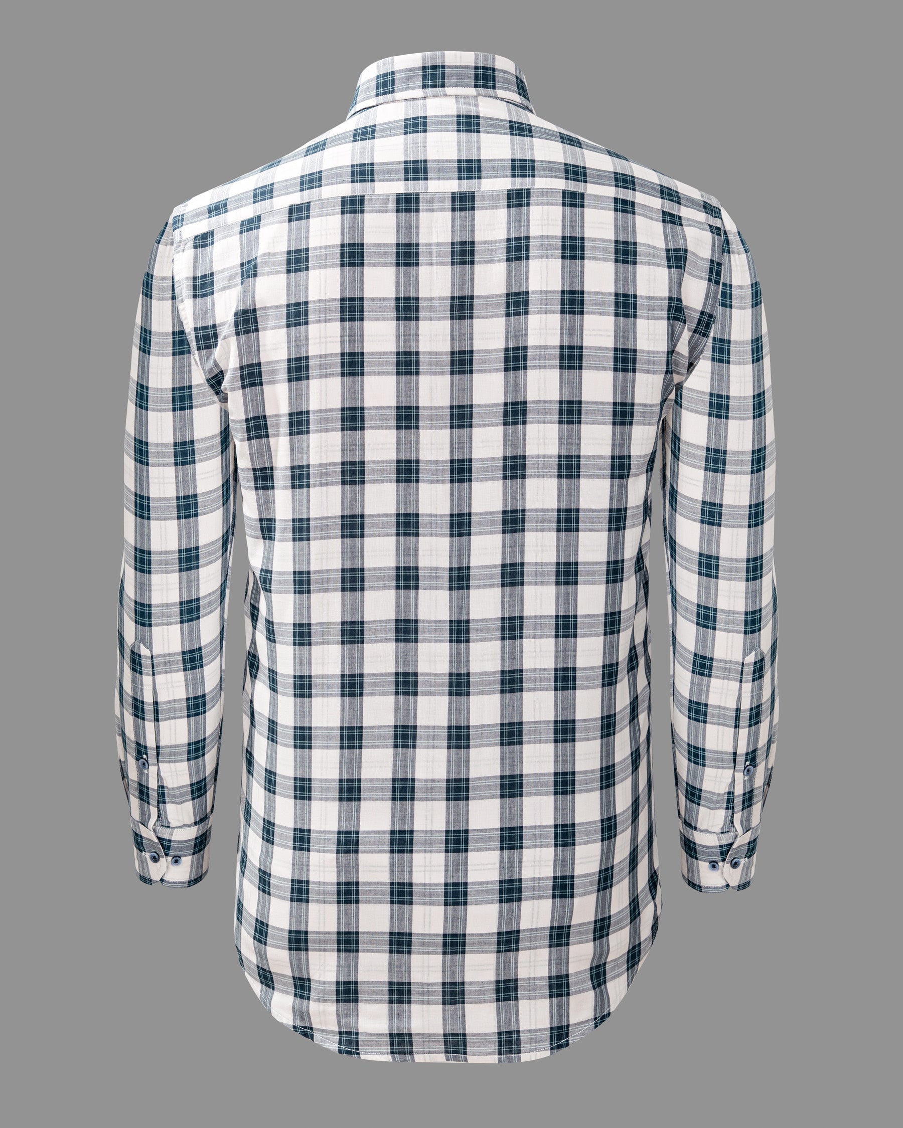 off white with navy Plaid Premium Cotton Shirt 5487-BLE-38, 5487-BLE-H-38, 5487-BLE-39, 5487-BLE-H-39, 5487-BLE-40, 5487-BLE-H-40, 5487-BLE-42, 5487-BLE-H-42, 5487-BLE-44, 5487-BLE-H-44, 5487-BLE-46, 5487-BLE-H-46, 5487-BLE-48, 5487-BLE-H-48, 5487-BLE-50, 5487-BLE-H-50, 5487-BLE-52, 5487-BLE-H-52