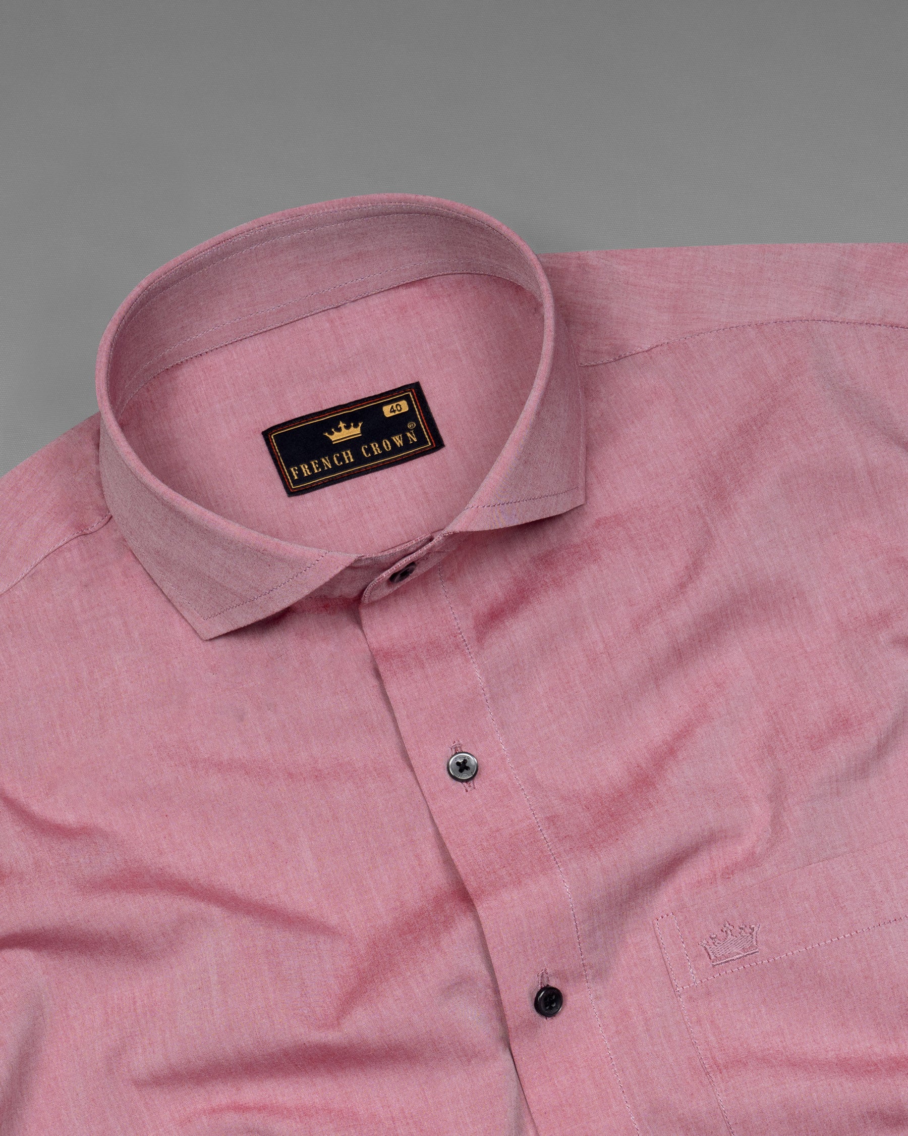 Petite Orchid Red Chambray Premium Cotton Shirt 5517-CA-BLK-38, 5517-CA-BLK-H-38, 5517-CA-BLK-39, 5517-CA-BLK-H-39, 5517-CA-BLK-40, 5517-CA-BLK-H-40, 5517-CA-BLK-42, 5517-CA-BLK-H-42, 5517-CA-BLK-44, 5517-CA-BLK-H-44, 5517-CA-BLK-46, 5517-CA-BLK-H-46, 5517-CA-BLK-48, 5517-CA-BLK-H-48, 5517-CA-BLK-50, 5517-CA-BLK-H-50, 5517-CA-BLK-52, 5517-CA-BLK-H-52