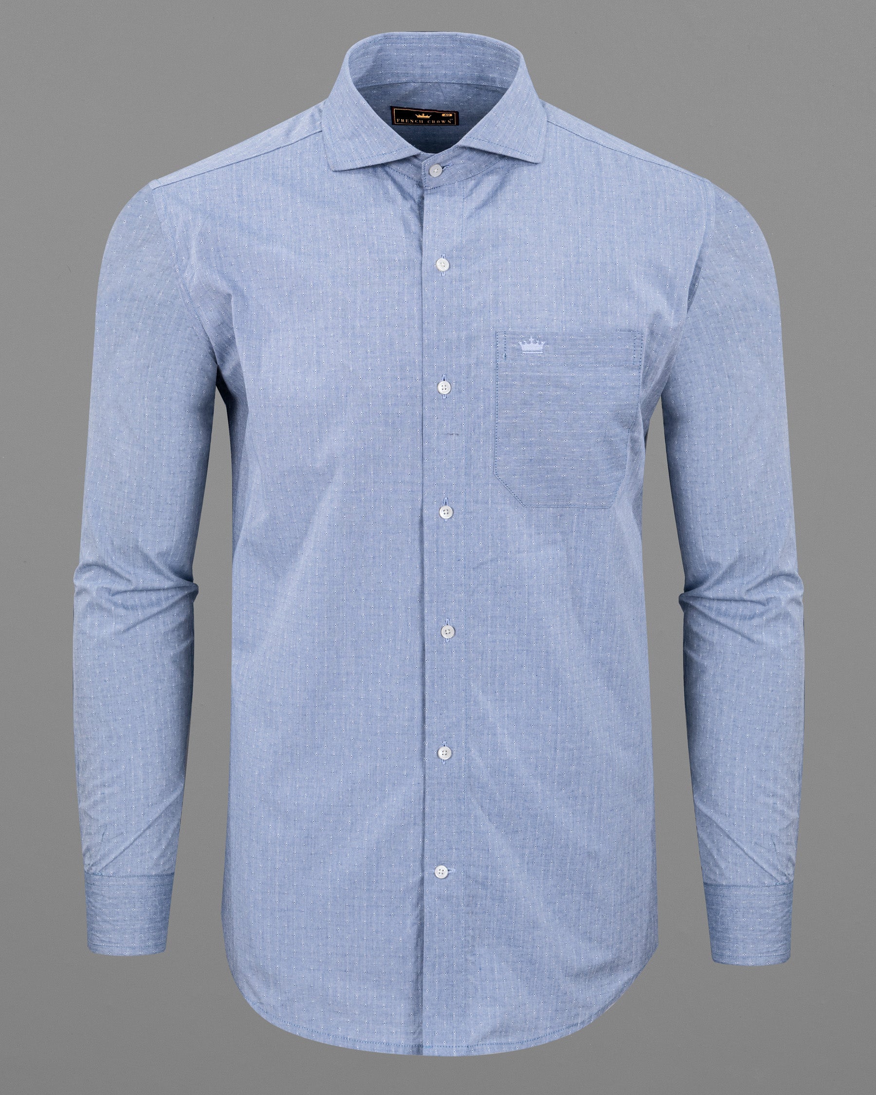 Nepal Blue Dobby Textured Premium Giza Cotton Shirt 5544-CA-38, 5544-CA-H-38, 5544-CA-39, 5544-CA-H-39, 5544-CA-40, 5544-CA-H-40, 5544-CA-42, 5544-CA-H-42, 5544-CA-44, 5544-CA-H-44, 5544-CA-46, 5544-CA-H-46, 5544-CA-48, 5544-CA-H-48, 5544-CA-50, 5544-CA-H-50, 5544-CA-52, 5544-CA-H-52