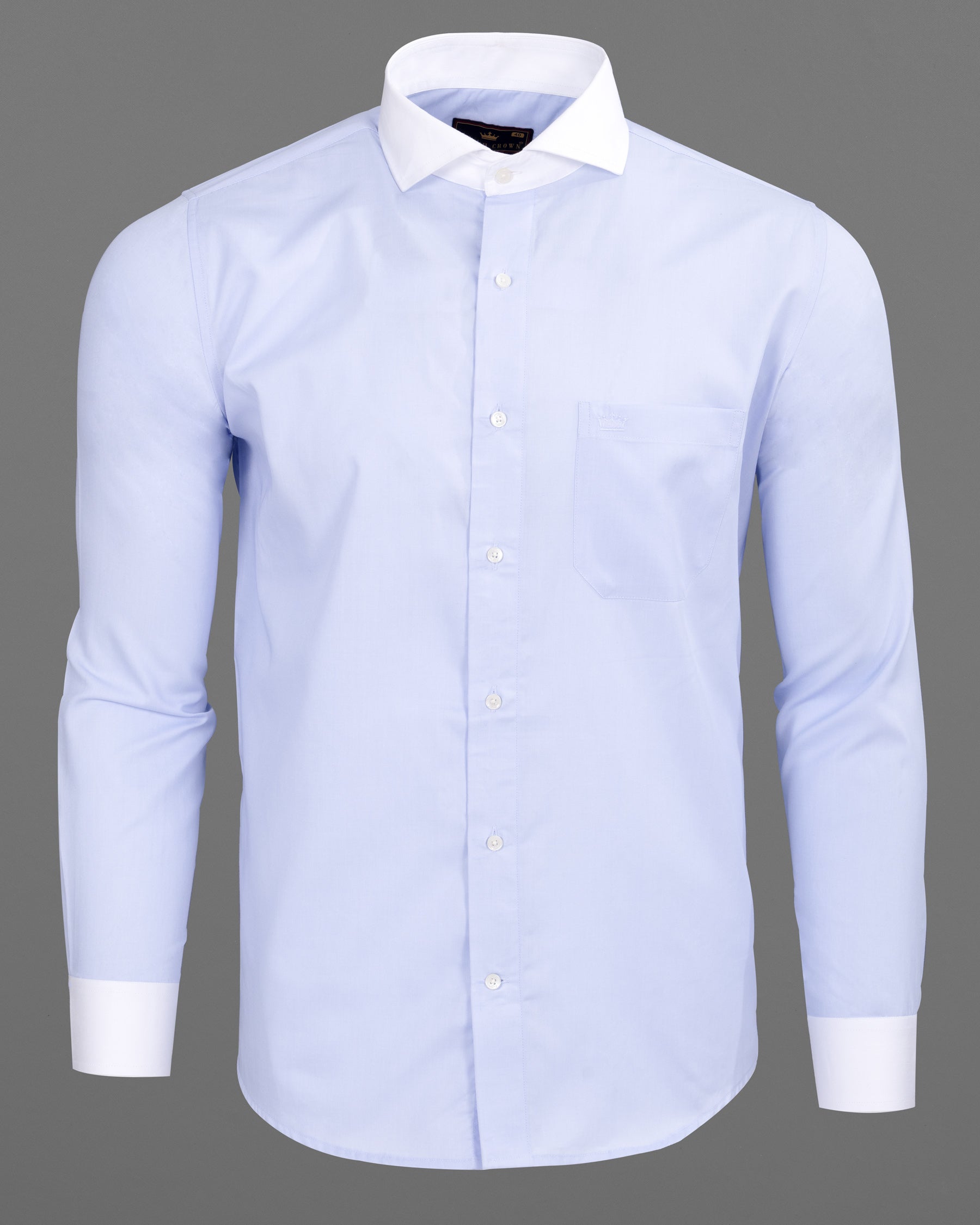 Moon Raker Blue with White Collar Twill Premium Cotton Shirt 5499-CA-WCC-38, 5499-CA-WCC-H-38, 5499-CA-WCC-39, 5499-CA-WCC-H-39, 5499-CA-WCC-40, 5499-CA-WCC-H-40, 5499-CA-WCC-42, 5499-CA-WCC-H-42, 5499-CA-WCC-44, 5499-CA-WCC-H-44, 5499-CA-WCC-46, 5499-CA-WCC-H-46, 5499-CA-WCC-48, 5499-CA-WCC-H-48, 5499-CA-WCC-50, 5499-CA-WCC-H-50, 5499-CA-WCC-52, 5499-CA-WCC-H-52