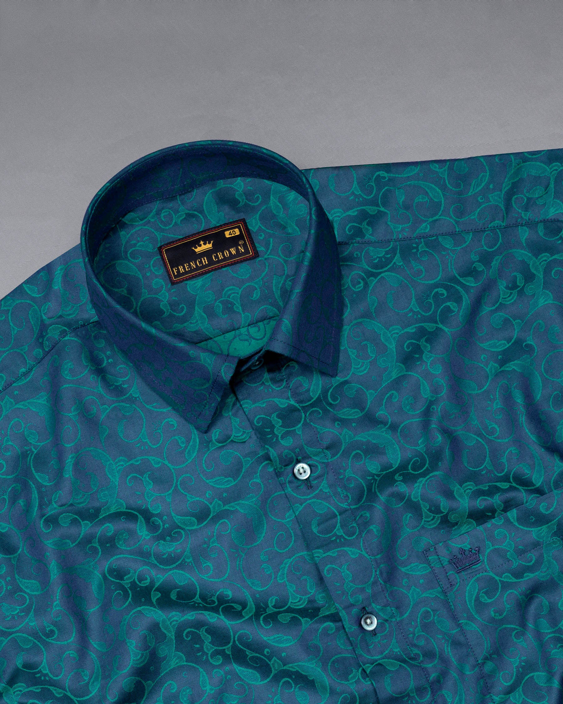 Bay of Many Blue Jacquard Textured Premium Giza Cotton Shirt 5613-BLE-38, 5613-BLE-H-38, 5613-BLE-39, 5613-BLE-H-39, 5613-BLE-40, 5613-BLE-H-40, 5613-BLE-42, 5613-BLE-H-42, 5613-BLE-44, 5613-BLE-H-44, 5613-BLE-46, 5613-BLE-H-46, 5613-BLE-48, 5613-BLE-H-48, 5613-BLE-50, 5613-BLE-H-50, 5613-BLE-52, 5613-BLE-H-52