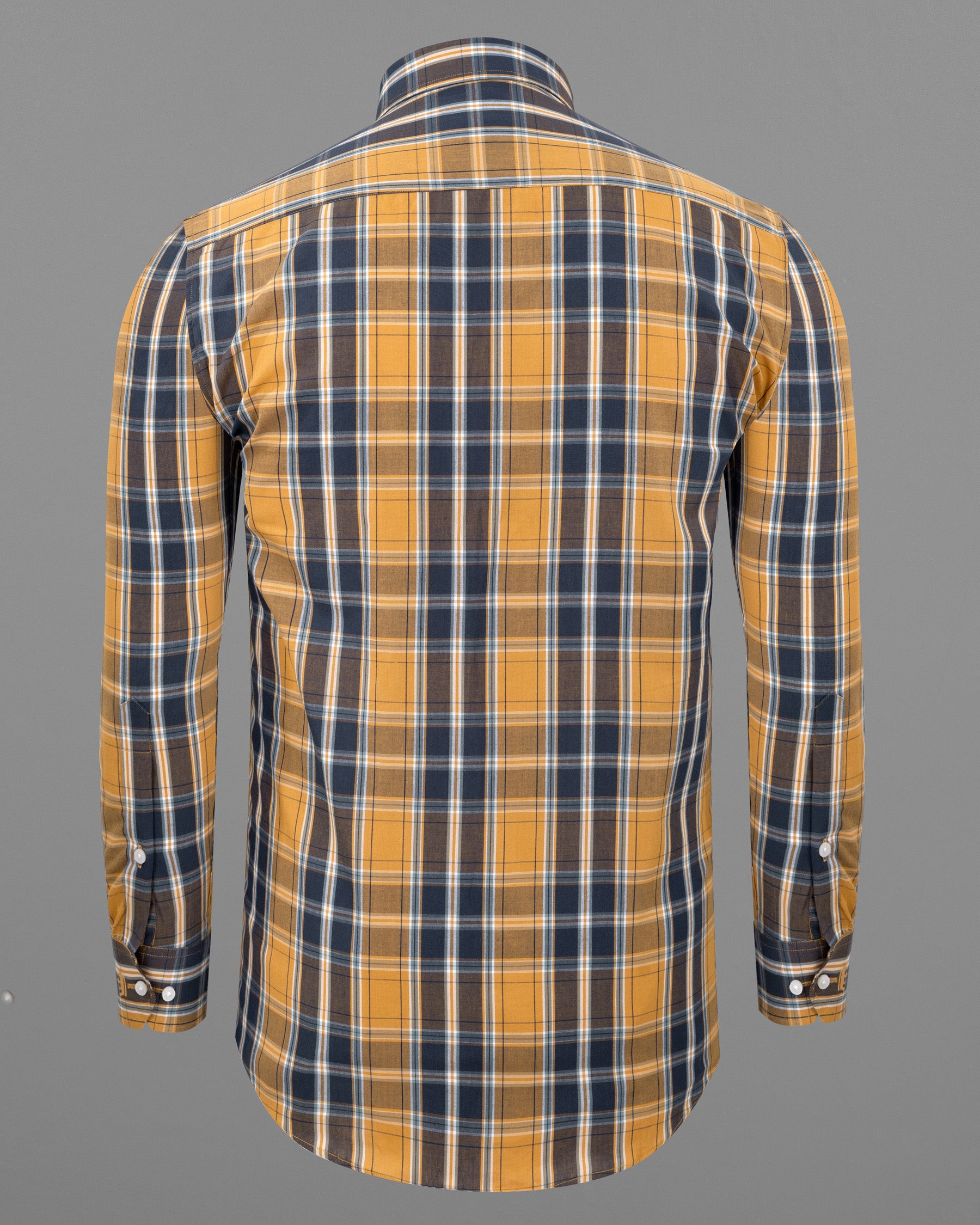 Anzac Yellow and Valhalla Blue Plaid Premium Cotton Shirt 5635-BD-38, 5635-BD-H-38, 5635-BD-39, 5635-BD-H-39, 5635-BD-40, 5635-BD-H-40, 5635-BD-42, 5635-BD-H-42, 5635-BD-44, 5635-BD-H-44, 5635-BD-46, 5635-BD-H-46, 5635-BD-48, 5635-BD-H-48, 5635-BD-50, 5635-BD-H-50, 5635-BD-52, 5635-BD-H-52