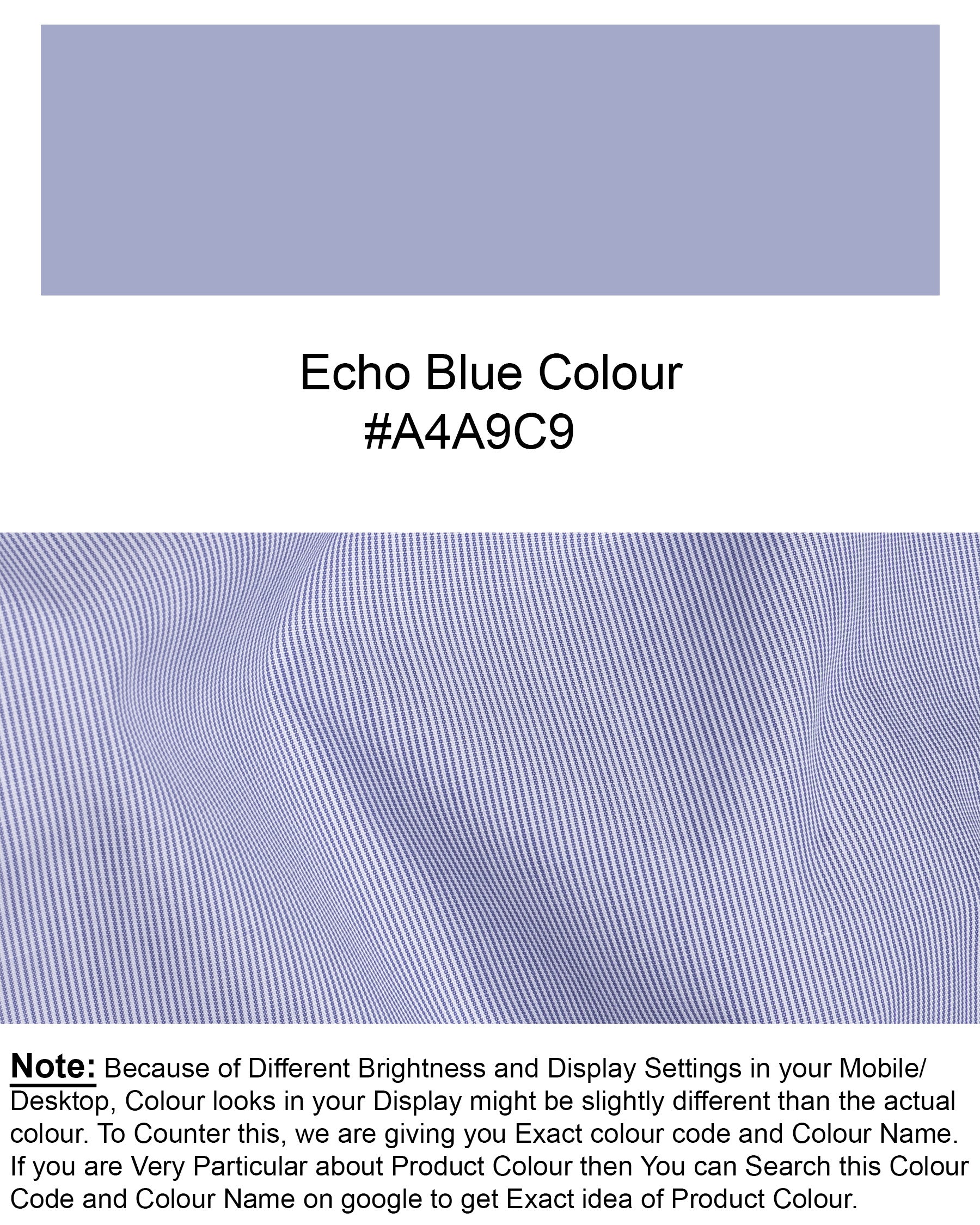 Echo Blue Pinstriped Premium Cotton Shirt 5648-BLE-38, 5648-BLE-H-38, 5648-BLE-39, 5648-BLE-H-39, 5648-BLE-40, 5648-BLE-H-40, 5648-BLE-42, 5648-BLE-H-42, 5648-BLE-44, 5648-BLE-H-44, 5648-BLE-46, 5648-BLE-H-46, 5648-BLE-48, 5648-BLE-H-48, 5648-BLE-50, 5648-BLE-H-50, 5648-BLE-52, 5648-BLE-H-52