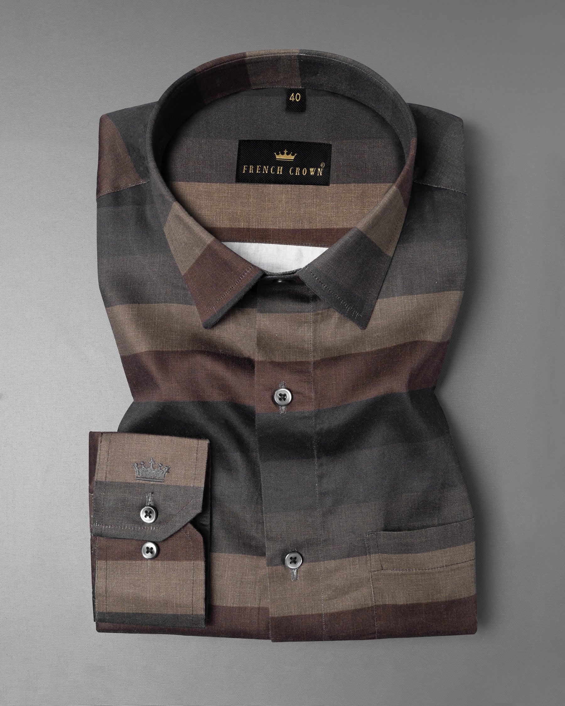 Sandstone with Kabul Brown Premium Cotton Shirt 5650-BLK-38, 5650-BLK-H-38, 5650-BLK-39, 5650-BLK-H-39, 5650-BLK-40, 5650-BLK-H-40, 5650-BLK-42, 5650-BLK-H-42, 5650-BLK-44, 5650-BLK-H-44, 5650-BLK-46, 5650-BLK-H-46, 5650-BLK-48, 5650-BLK-H-48, 5650-BLK-50, 5650-BLK-H-50, 5650-BLK-52, 5650-BLK-H-52