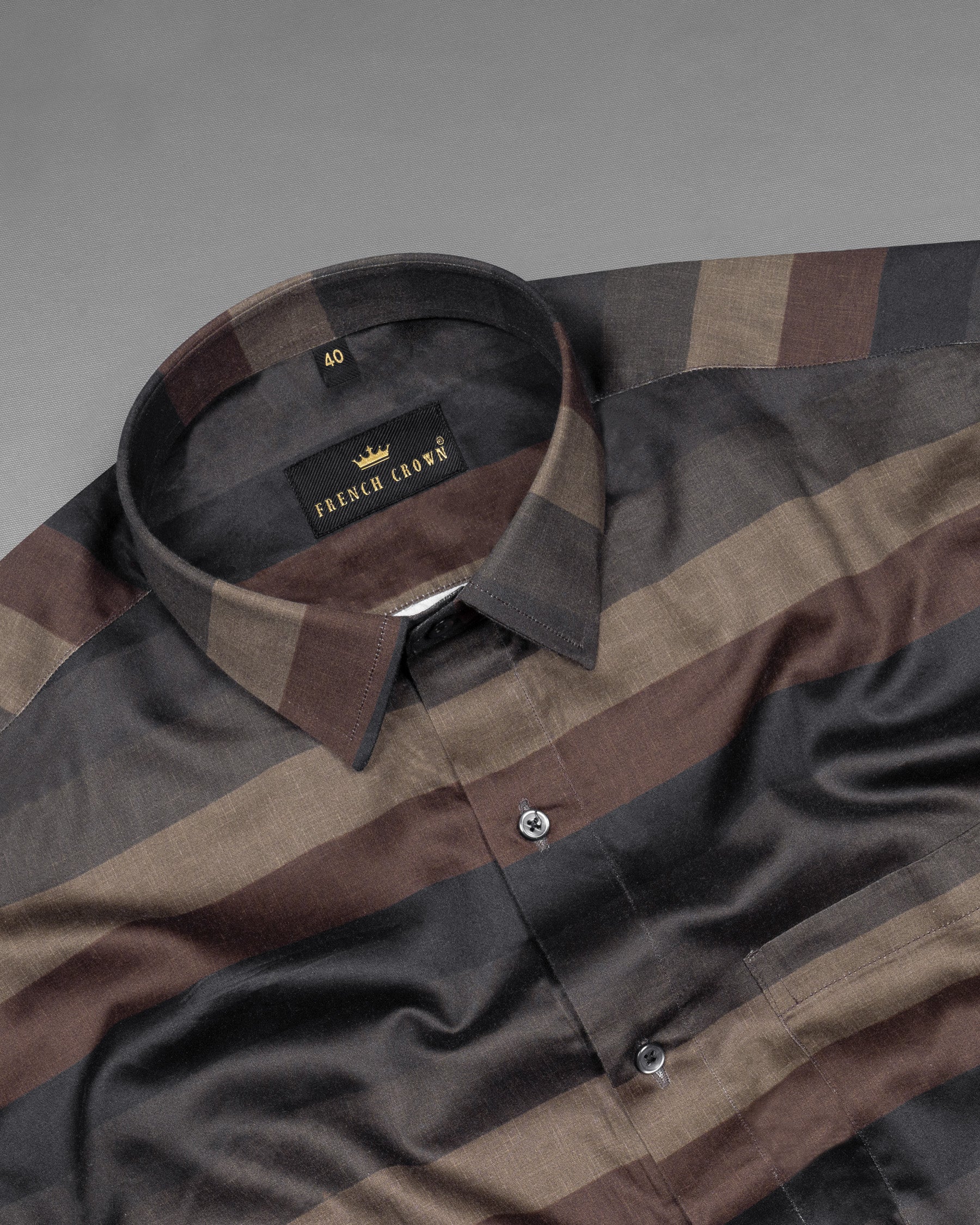 Sandstone with Kabul Brown Premium Cotton Shirt 5650-BLK-38, 5650-BLK-H-38, 5650-BLK-39, 5650-BLK-H-39, 5650-BLK-40, 5650-BLK-H-40, 5650-BLK-42, 5650-BLK-H-42, 5650-BLK-44, 5650-BLK-H-44, 5650-BLK-46, 5650-BLK-H-46, 5650-BLK-48, 5650-BLK-H-48, 5650-BLK-50, 5650-BLK-H-50, 5650-BLK-52, 5650-BLK-H-52