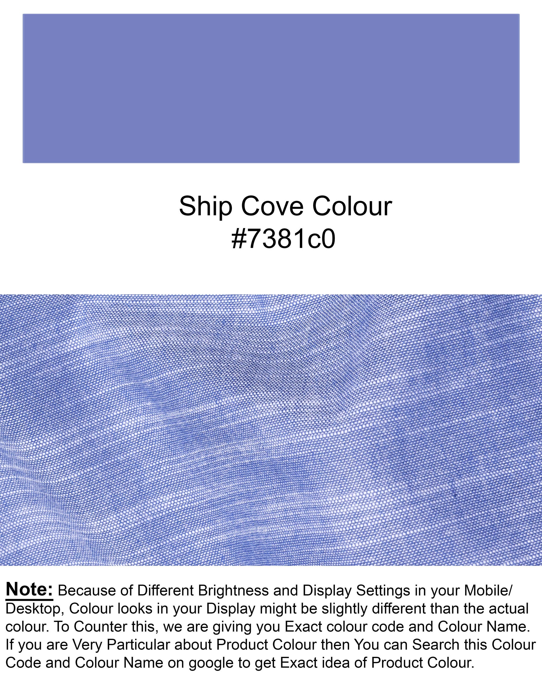 Ship Cove Blue Luxurious Linen Shirt 5660-BD-38, 5660-BD-H-38, 5660-BD-39, 5660-BD-H-39, 5660-BD-40, 5660-BD-H-40, 5660-BD-42, 5660-BD-H-42, 5660-BD-44, 5660-BD-H-44, 5660-BD-46, 5660-BD-H-46, 5660-BD-48, 5660-BD-H-48, 5660-BD-50, 5660-BD-H-50, 5660-BD-52, 5660-BD-H-52