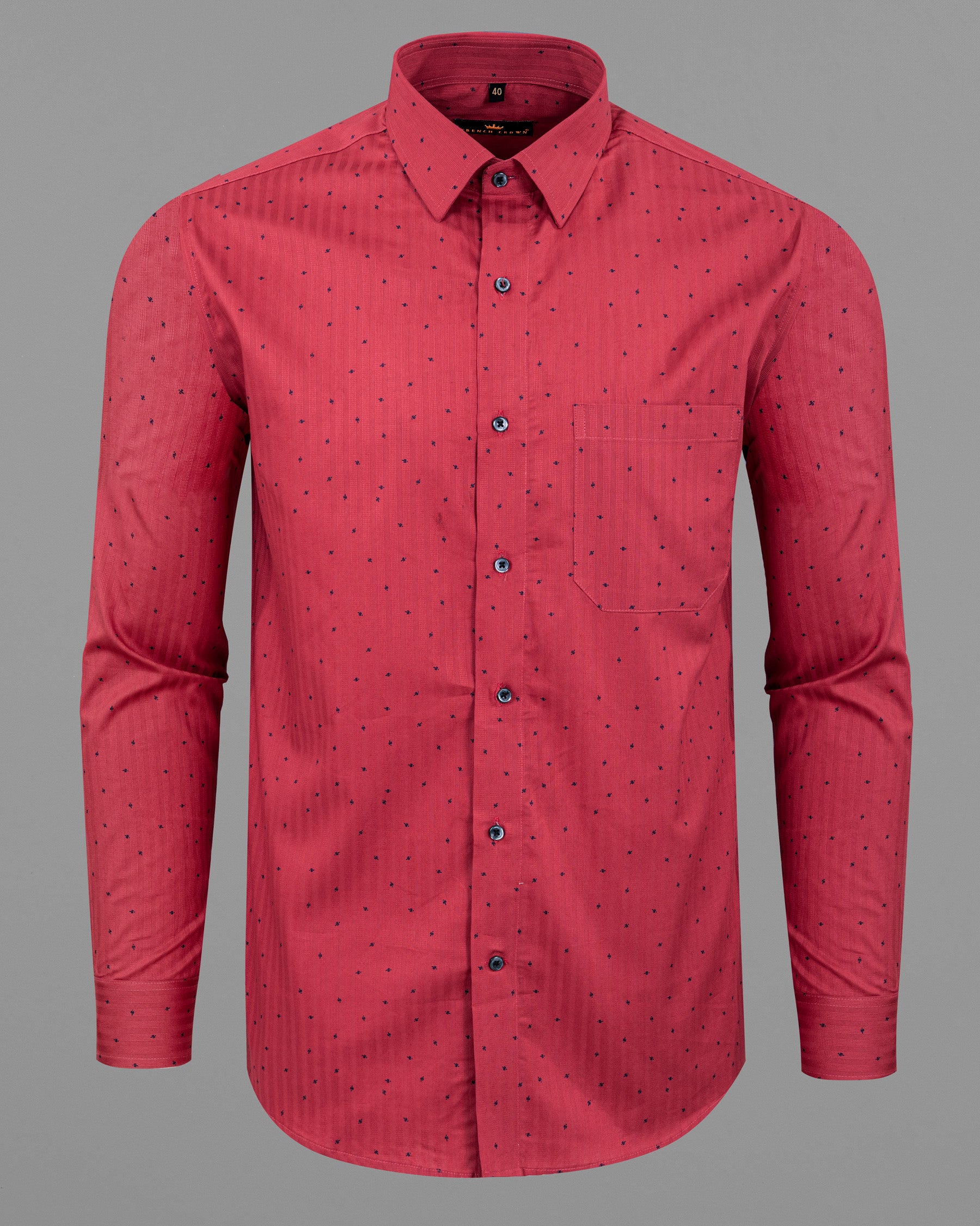 Cranberry Red Striped Royal Oxford Shirt 5666-BLE-38, 5666-BLE-H-38, 5666-BLE-39, 5666-BLE-H-39, 5666-BLE-40, 5666-BLE-H-40, 5666-BLE-42, 5666-BLE-H-42, 5666-BLE-44, 5666-BLE-H-44, 5666-BLE-46, 5666-BLE-H-46, 5666-BLE-48, 5666-BLE-H-48, 5666-BLE-50, 5666-BLE-H-50, 5666-BLE-52, 5666-BLE-H-52