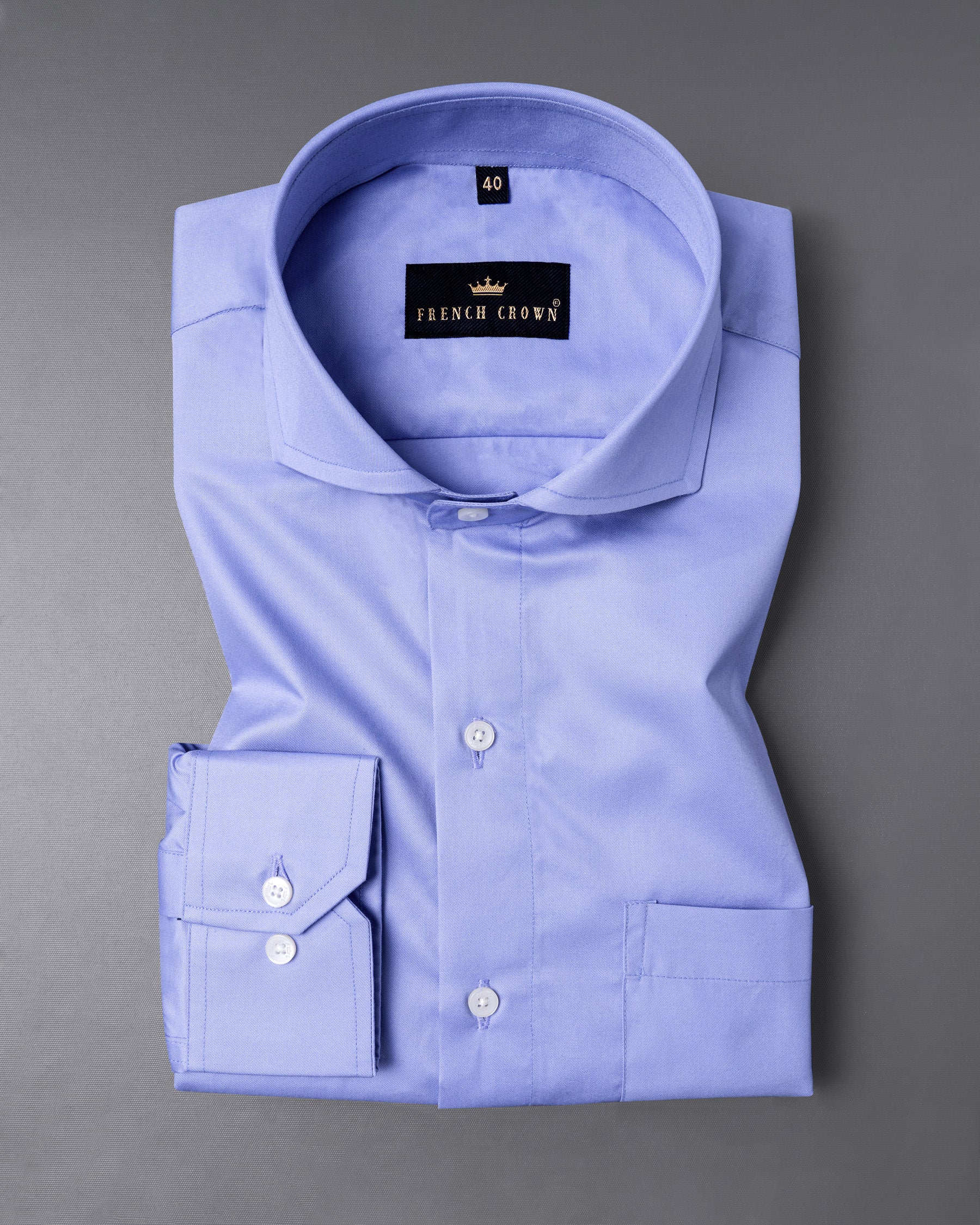 Perino Blue Twill Premium Cotton Shirt 5681-CA-38, 5681-CA-H-38, 5681-CA-39, 5681-CA-H-39, 5681-CA-40, 5681-CA-H-40, 5681-CA-42, 5681-CA-H-42, 5681-CA-44, 5681-CA-H-44, 5681-CA-46, 5681-CA-H-46, 5681-CA-48, 5681-CA-H-48, 5681-CA-50, 5681-CA-H-50, 5681-CA-52, 5681-CA-H-52