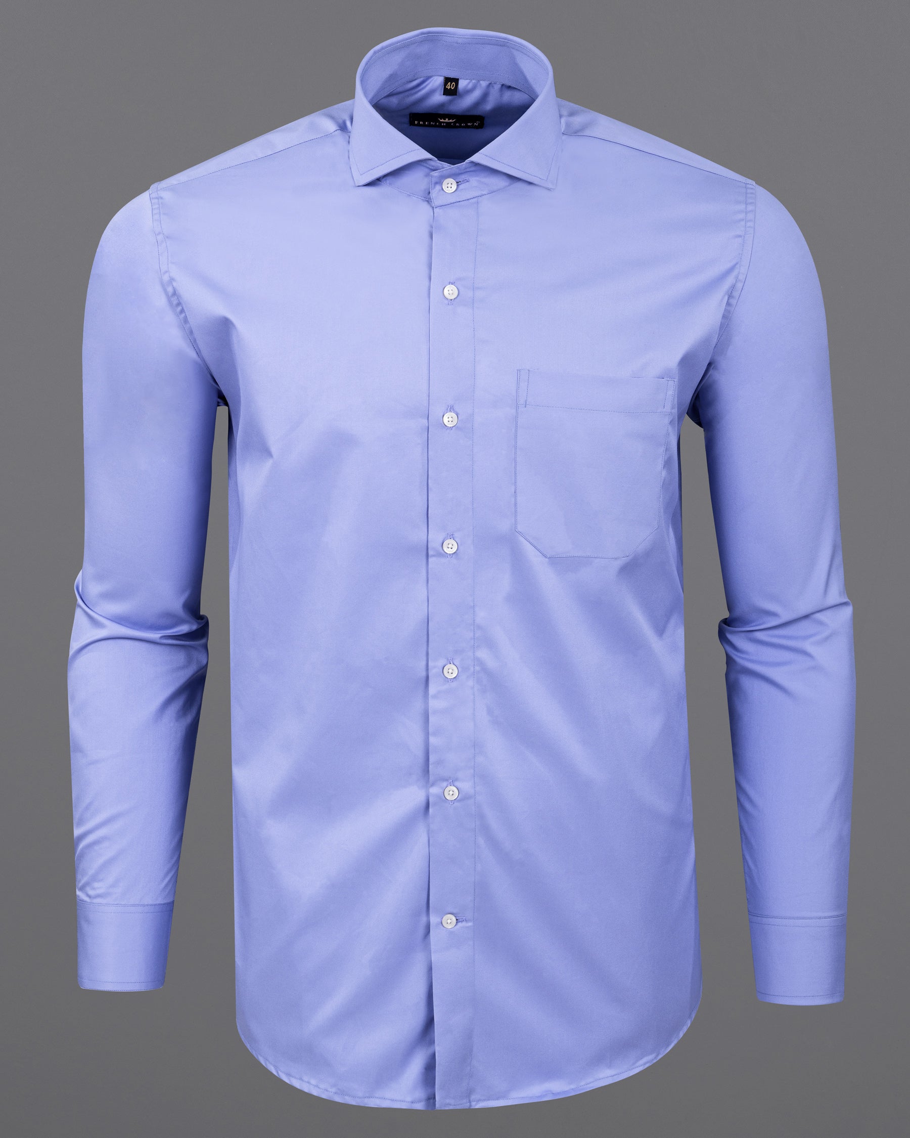 Perino Blue Twill Premium Cotton Shirt 5681-CA-38, 5681-CA-H-38, 5681-CA-39, 5681-CA-H-39, 5681-CA-40, 5681-CA-H-40, 5681-CA-42, 5681-CA-H-42, 5681-CA-44, 5681-CA-H-44, 5681-CA-46, 5681-CA-H-46, 5681-CA-48, 5681-CA-H-48, 5681-CA-50, 5681-CA-H-50, 5681-CA-52, 5681-CA-H-52