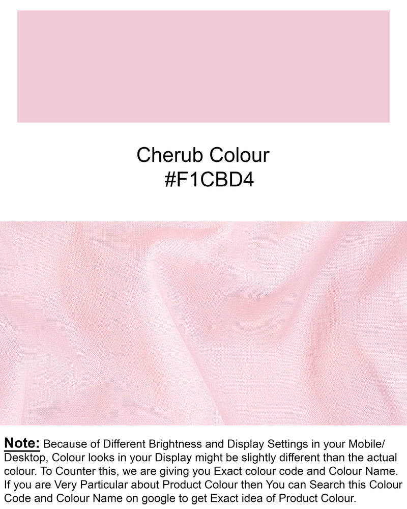 Cherub Pink Luxurious Linen Shirt 5692-BD-38, 5692-BD-H-38, 5692-BD-39, 5692-BD-H-39, 5692-BD-40, 5692-BD-H-40, 5692-BD-42, 5692-BD-H-42, 5692-BD-44, 5692-BD-H-44, 5692-BD-46, 5692-BD-H-46, 5692-BD-48, 5692-BD-H-48, 5692-BD-50, 5692-BD-H-50, 5692-BD-52, 5692-BD-H-52