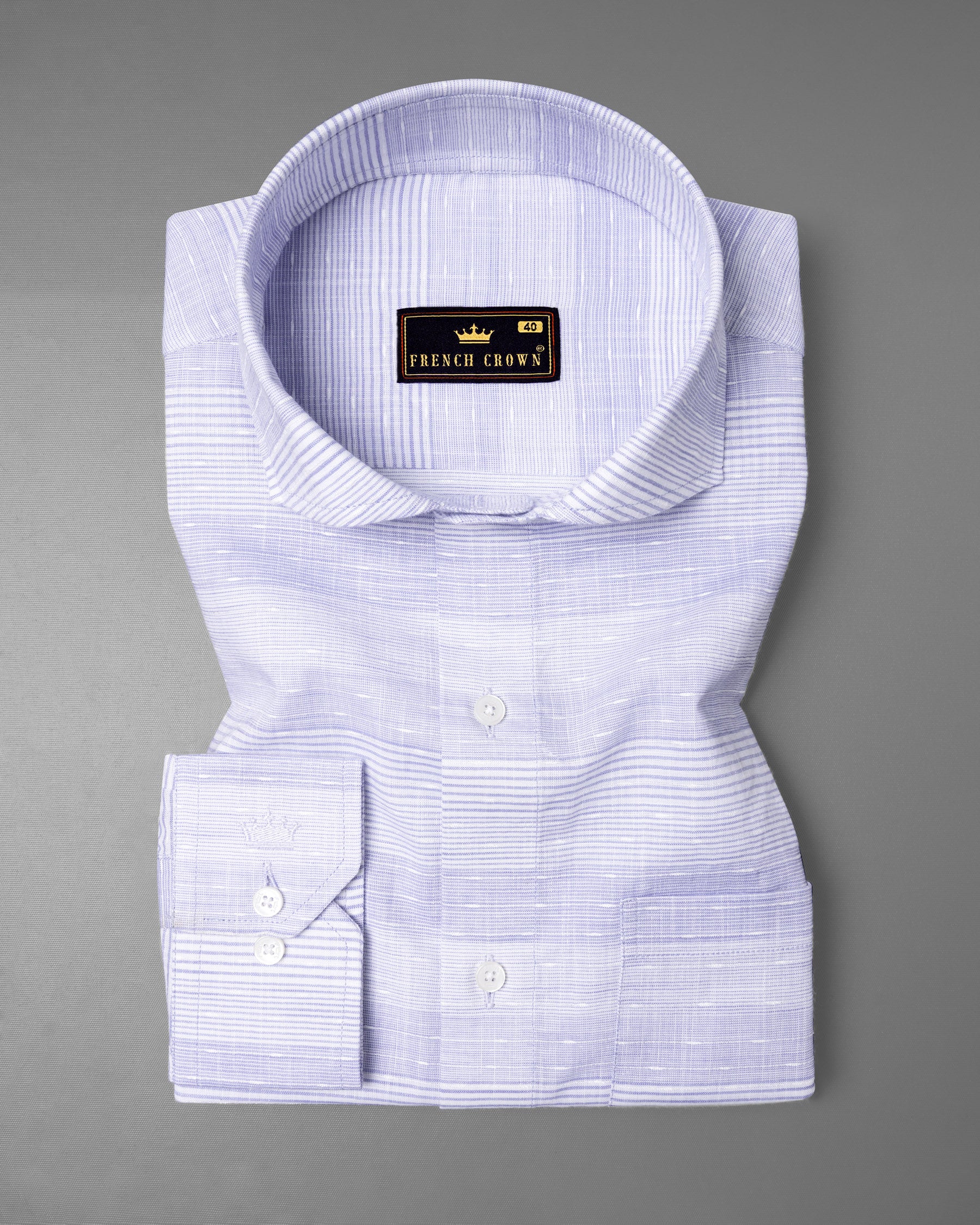 Melrose Blue Striped Luxurious Linen Shirt 5726-CA-38, 5726-CA-H-38, 5726-CA-39, 5726-CA-H-39, 5726-CA-40, 5726-CA-H-40, 5726-CA-42, 5726-CA-H-42, 5726-CA-44, 5726-CA-H-44, 5726-CA-46, 5726-CA-H-46, 5726-CA-48, 5726-CA-H-48, 5726-CA-50, 5726-CA-H-50, 5726-CA-52, 5726-CA-H-52