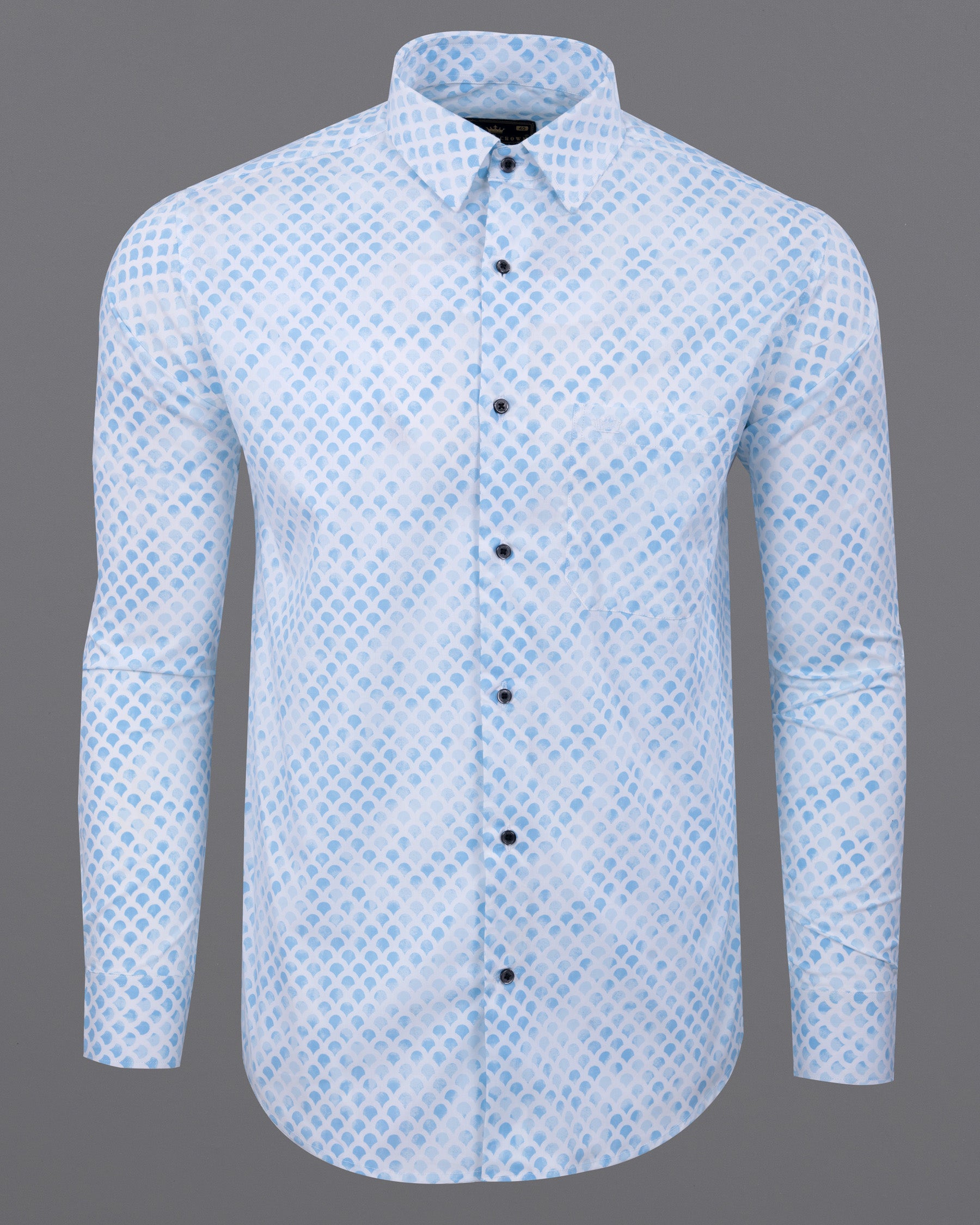 Bright White with Sky Blue Printed Premium Cotton Super Soft Shirt 5757-BLK-38, 5757-BLK-H-38, 5757-BLK-39, 5757-BLK-H-39, 5757-BLK-40, 5757-BLK-H-40, 5757-BLK-42, 5757-BLK-H-42, 5757-BLK-44, 5757-BLK-H-44, 5757-BLK-46, 5757-BLK-H-46, 5757-BLK-48, 5757-BLK-H-48, 5757-BLK-50, 5757-BLK-H-50, 5757-BLK-52, 5757-BLK-H-52