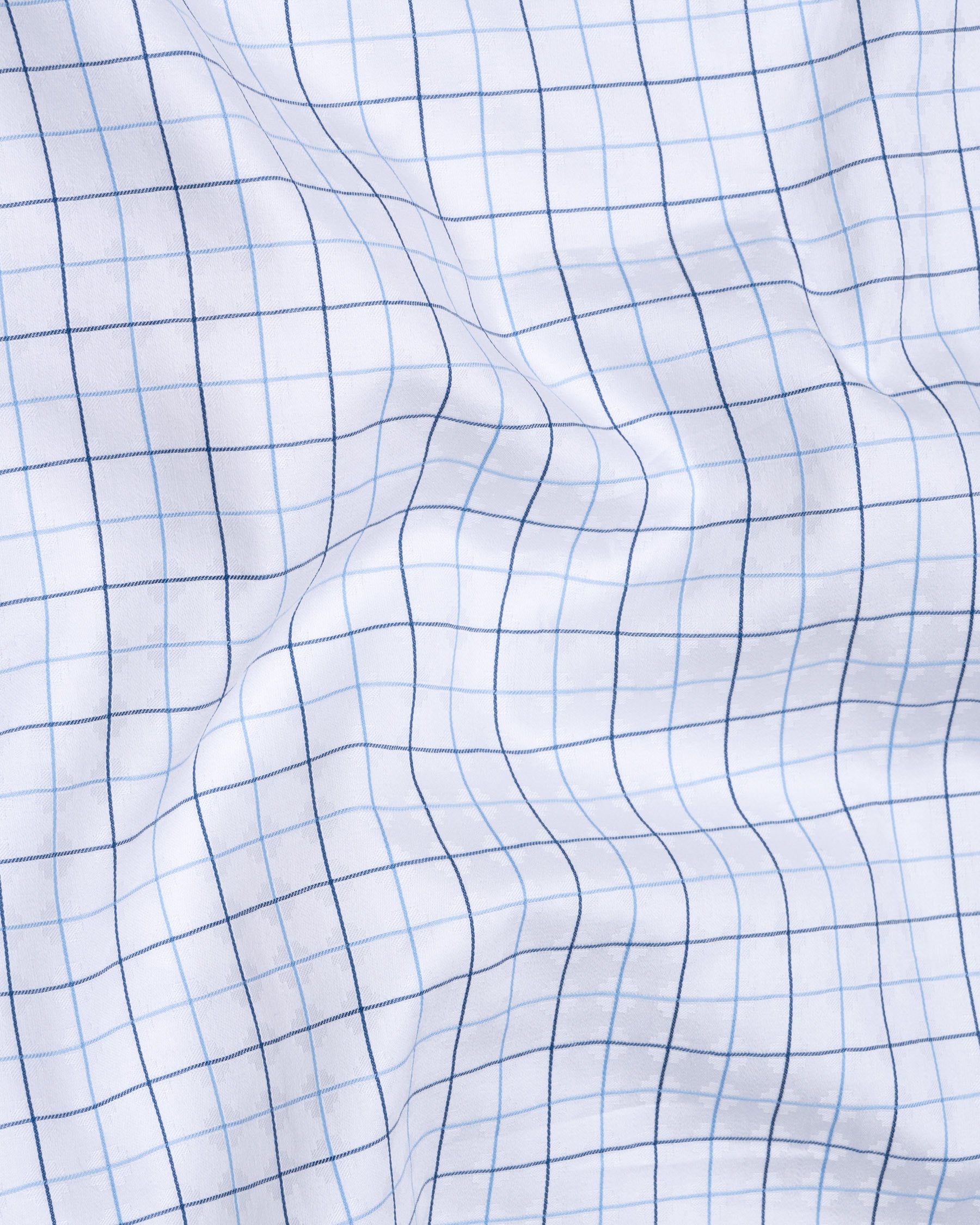 Bright White and Pigeon Post Windowpane Dobby Premium Giza Cotton Shirt 5766-BLE-38, 5766-BLE-H-38, 5766-BLE-39, 5766-BLE-H-39, 5766-BLE-40, 5766-BLE-H-40, 5766-BLE-42, 5766-BLE-H-42, 5766-BLE-44, 5766-BLE-H-44, 5766-BLE-46, 5766-BLE-H-46, 5766-BLE-48, 5766-BLE-H-48, 5766-BLE-50, 5766-BLE-H-50, 5766-BLE-52, 5766-BLE-H-52