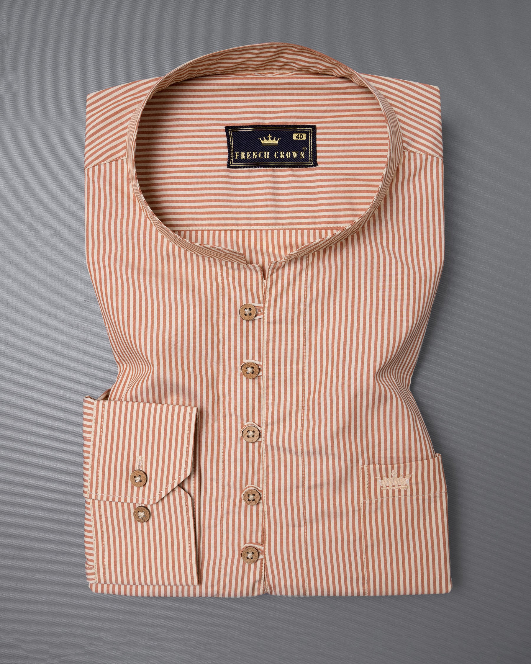 Antique Brass Striped Premium Cotton Kurta Shirt 5773-KS-38, 5773-KS-H-38, 5773-KS-39, 5773-KS-H-39, 5773-KS-40, 5773-KS-H-40, 5773-KS-42, 5773-KS-H-42, 5773-KS-44, 5773-KS-H-44, 5773-KS-46, 5773-KS-H-46, 5773-KS-48, 5773-KS-H-48, 5773-KS-50, 5773-KS-H-50, 5773-KS-52, 5773-KS-H-52