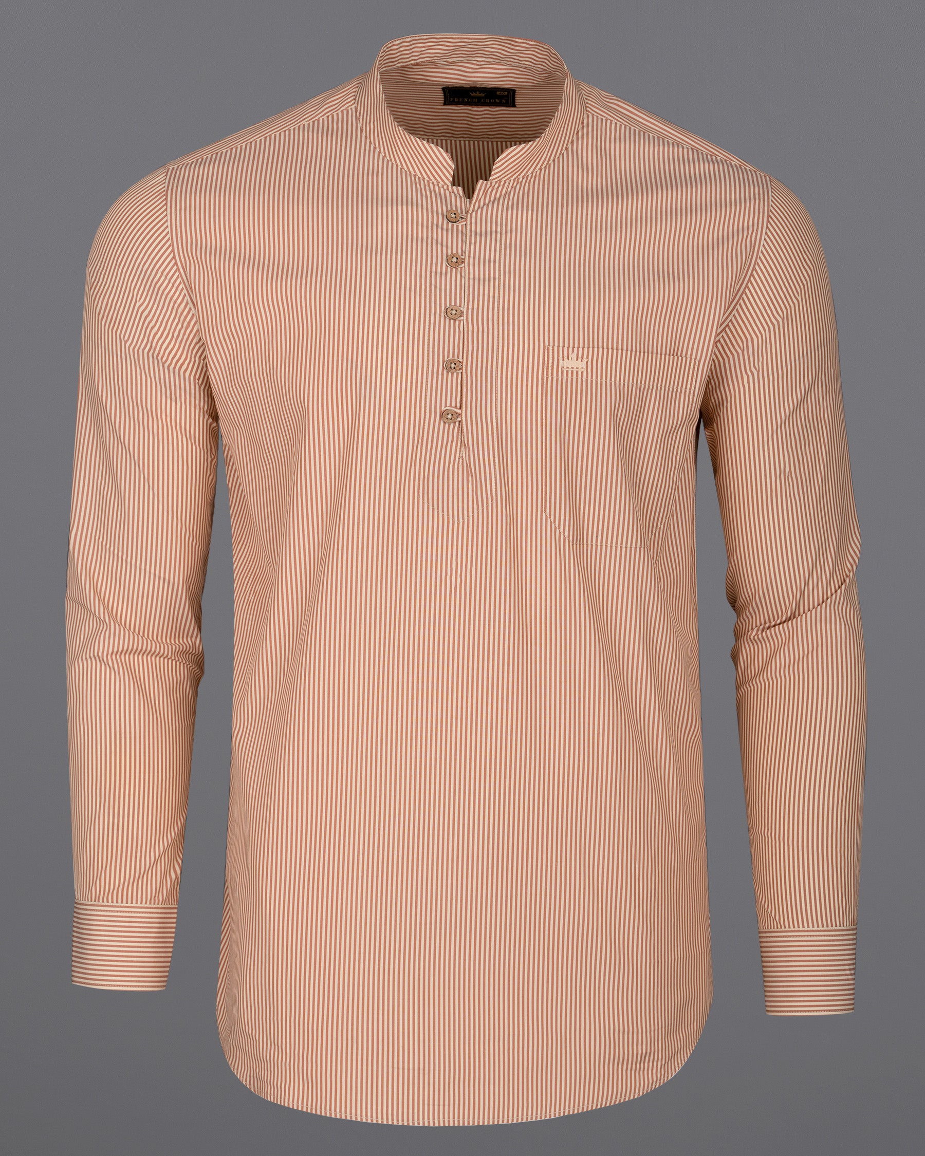 Antique Brass Striped Premium Cotton Kurta Shirt 5773-KS-38, 5773-KS-H-38, 5773-KS-39, 5773-KS-H-39, 5773-KS-40, 5773-KS-H-40, 5773-KS-42, 5773-KS-H-42, 5773-KS-44, 5773-KS-H-44, 5773-KS-46, 5773-KS-H-46, 5773-KS-48, 5773-KS-H-48, 5773-KS-50, 5773-KS-H-50, 5773-KS-52, 5773-KS-H-52