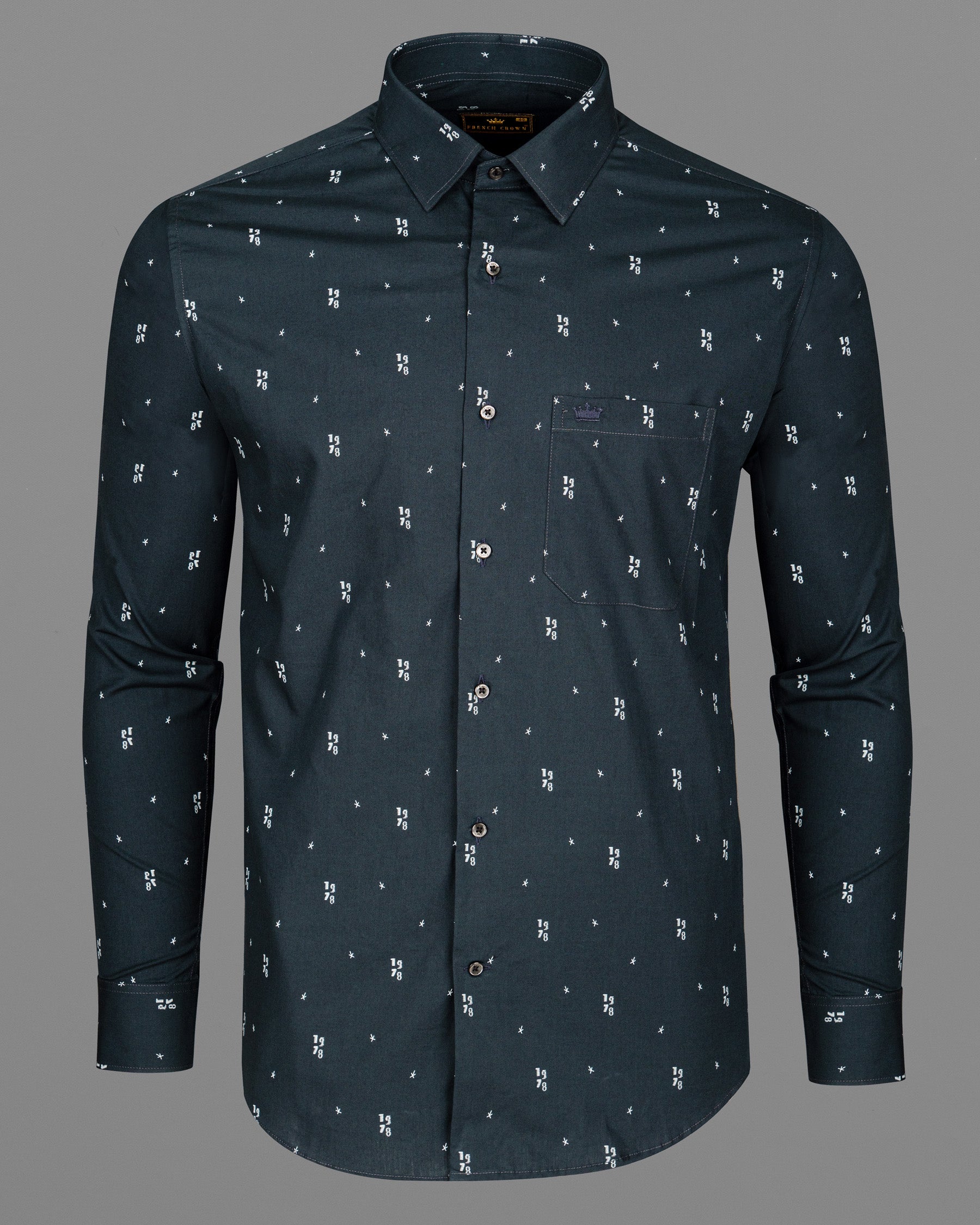 Navy Blue 1978 Printed Premium Cotton Shirt 5783-BLK-38, 5783-BLK-H-38, 5783-BLK-39, 5783-BLK-H-39, 5783-BLK-40, 5783-BLK-H-40, 5783-BLK-42, 5783-BLK-H-42, 5783-BLK-44, 5783-BLK-H-44, 5783-BLK-46, 5783-BLK-H-46, 5783-BLK-48, 5783-BLK-H-48, 5783-BLK-50, 5783-BLK-H-50, 5783-BLK-52, 5783-BLK-H-52