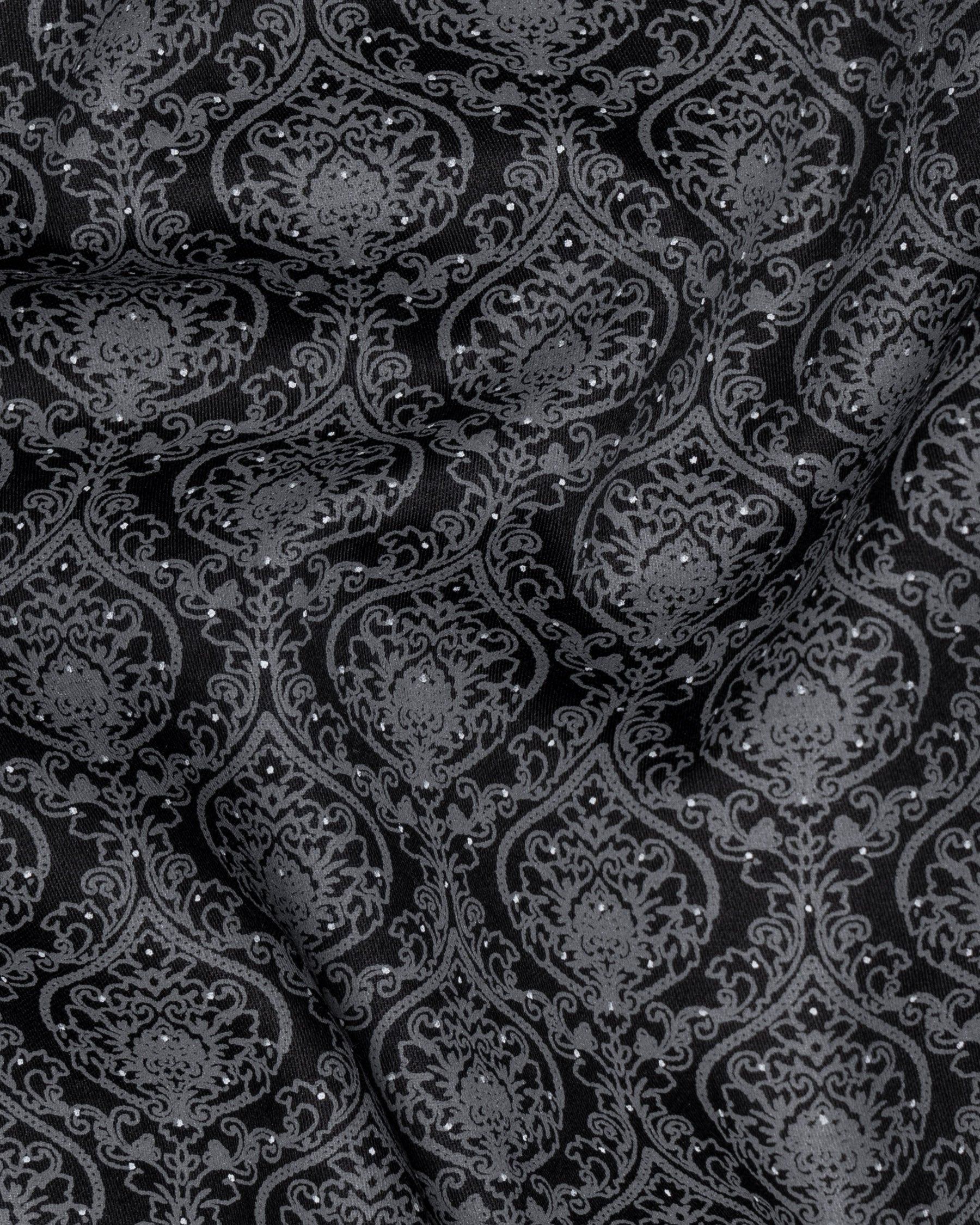 Jade Black Butta Print Premium Cotton Shirt 5807-BLK-38, 5807-BLK-H-38, 5807-BLK-39, 5807-BLK-H-39, 5807-BLK-40, 5807-BLK-H-40, 5807-BLK-42, 5807-BLK-H-42, 5807-BLK-44, 5807-BLK-H-44, 5807-BLK-46, 5807-BLK-H-46, 5807-BLK-48, 5807-BLK-H-48, 5807-BLK-50, 5807-BLK-H-50, 5807-BLK-52, 5807-BLK-H-52
