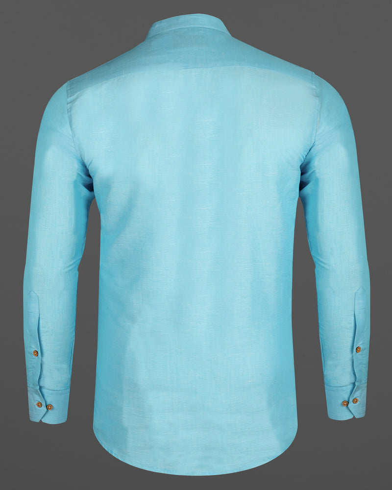 Blizzard Blue Luxurious Linen Kurta Shirt 5812-KS-38, 5812-KS-H-38, 5812-KS-39, 5812-KS-H-39, 5812-KS-40, 5812-KS-H-40, 5812-KS-42, 5812-KS-H-42, 5812-KS-44, 5812-KS-H-44, 5812-KS-46, 5812-KS-H-46, 5812-KS-48, 5812-KS-H-48, 5812-KS-50, 5812-KS-H-50, 5812-KS-52, 5812-KS-H-52