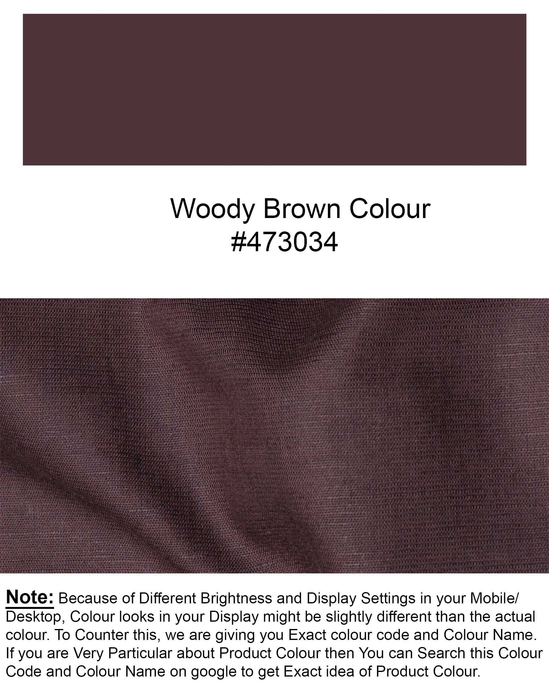 Woody Brown Luxurious Linen Shirt 5842-M-38, 5842-M-H-38, 5842-M-39, 5842-M-H-39, 5842-M-40, 5842-M-H-40, 5842-M-42, 5842-M-H-42, 5842-M-44, 5842-M-H-44, 5842-M-46, 5842-M-H-46, 5842-M-48, 5842-M-H-48, 5842-M-50, 5842-M-H-50, 5842-M-52, 5842-M-H-52
