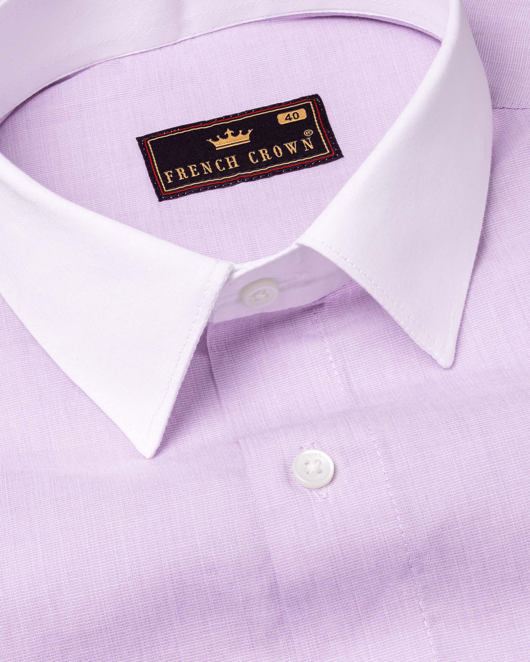 Twilight Purple with White Collar Chambray Premium Cotton Shirt 5845-WCC-38, 5845-WCC-H-38, 5845-WCC-39, 5845-WCC-H-39, 5845-WCC-40, 5845-WCC-H-40, 5845-WCC-42, 5845-WCC-H-42, 5845-WCC-44, 5845-WCC-H-44, 5845-WCC-46, 5845-WCC-H-46, 5845-WCC-48, 5845-WCC-H-48, 5845-WCC-50, 5845-WCC-H-50, 5845-WCC-52, 5845-WCC-H-52