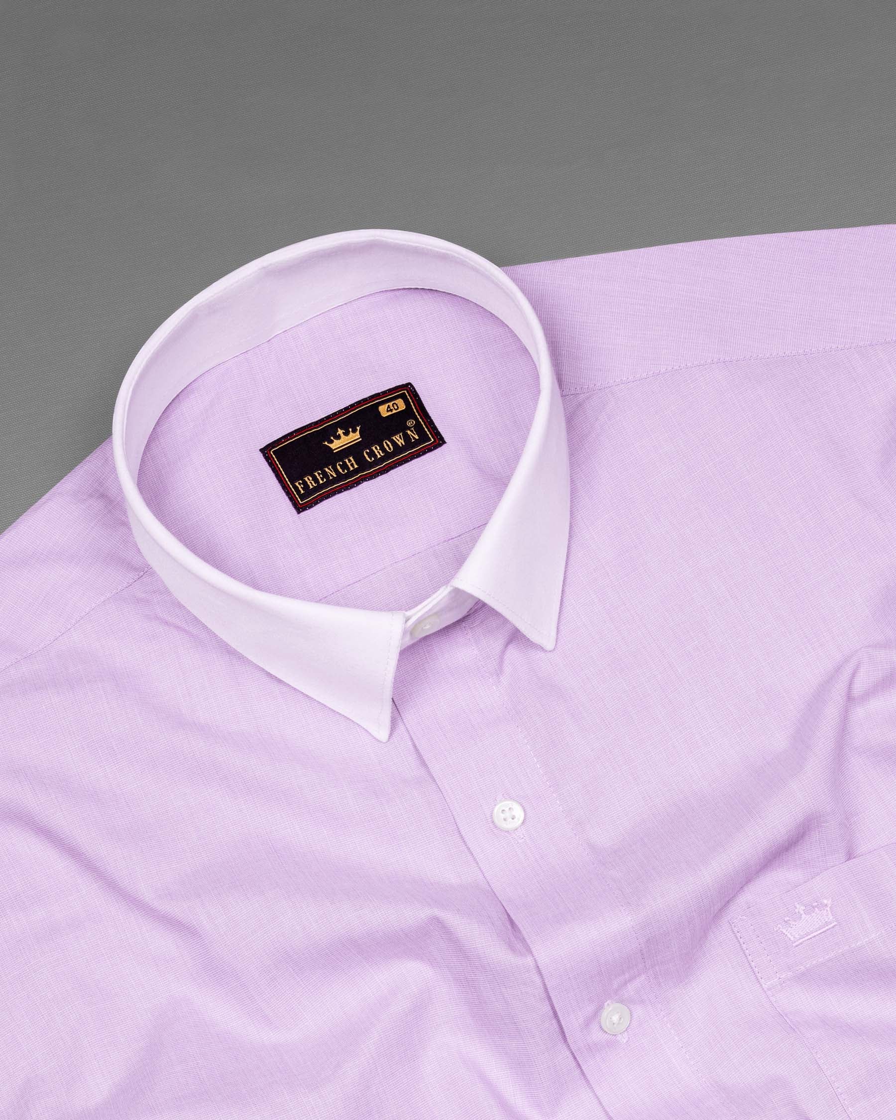 Twilight Purple with White Collar Chambray Premium Cotton Shirt 5845-WCC-38, 5845-WCC-H-38, 5845-WCC-39, 5845-WCC-H-39, 5845-WCC-40, 5845-WCC-H-40, 5845-WCC-42, 5845-WCC-H-42, 5845-WCC-44, 5845-WCC-H-44, 5845-WCC-46, 5845-WCC-H-46, 5845-WCC-48, 5845-WCC-H-48, 5845-WCC-50, 5845-WCC-H-50, 5845-WCC-52, 5845-WCC-H-52