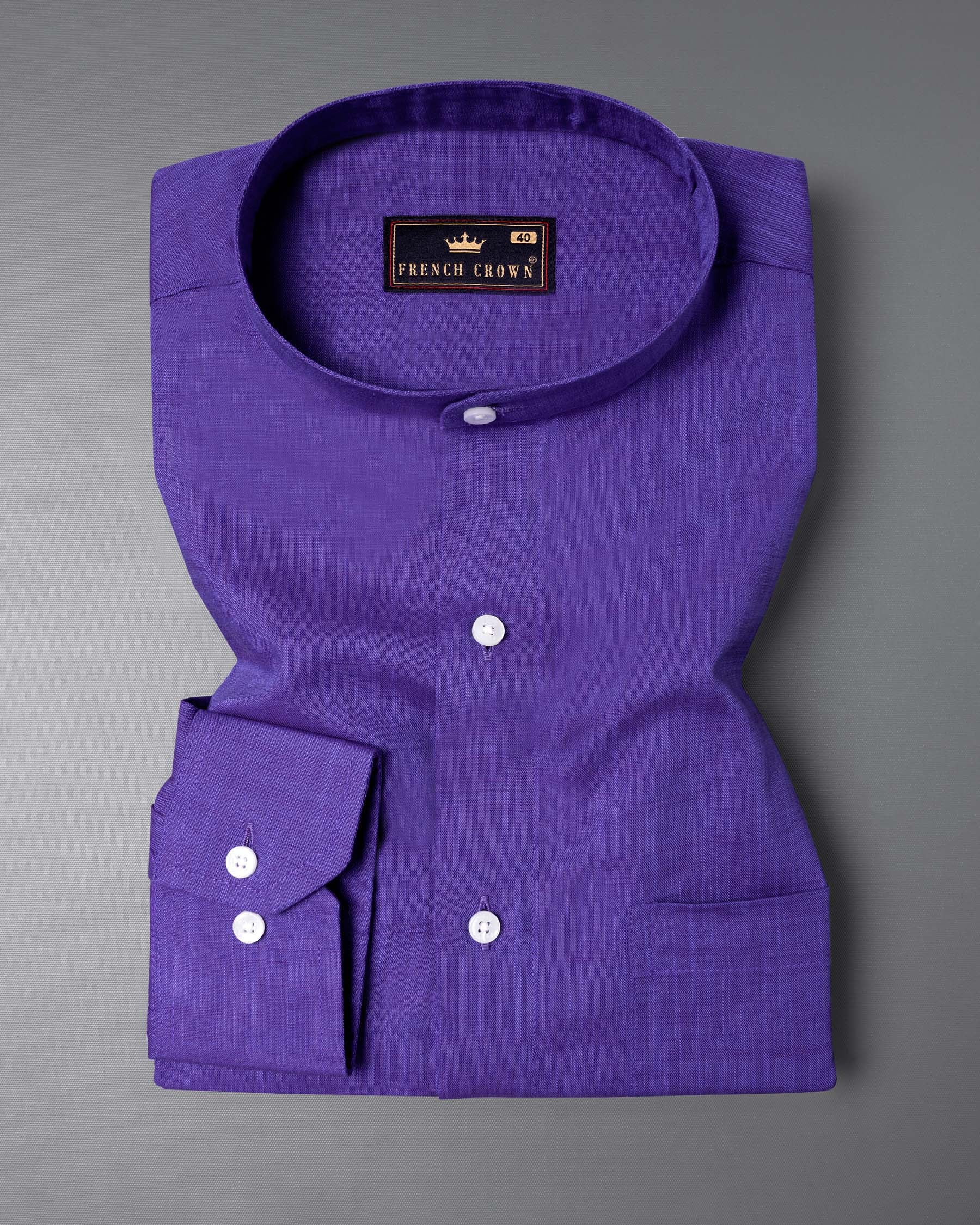 Gigas Blue with Purple Two tone Chambray Premium Cotton Shirt 5878-M-38, 5878-M-H-38, 5878-M-39, 5878-M-H-39, 5878-M-40, 5878-M-H-40, 5878-M-42, 5878-M-H-42, 5878-M-44, 5878-M-H-44, 5878-M-46, 5878-M-H-46, 5878-M-48, 5878-M-H-48, 5878-M-50, 5878-M-H-50, 5878-M-52, 5878-M-H-52