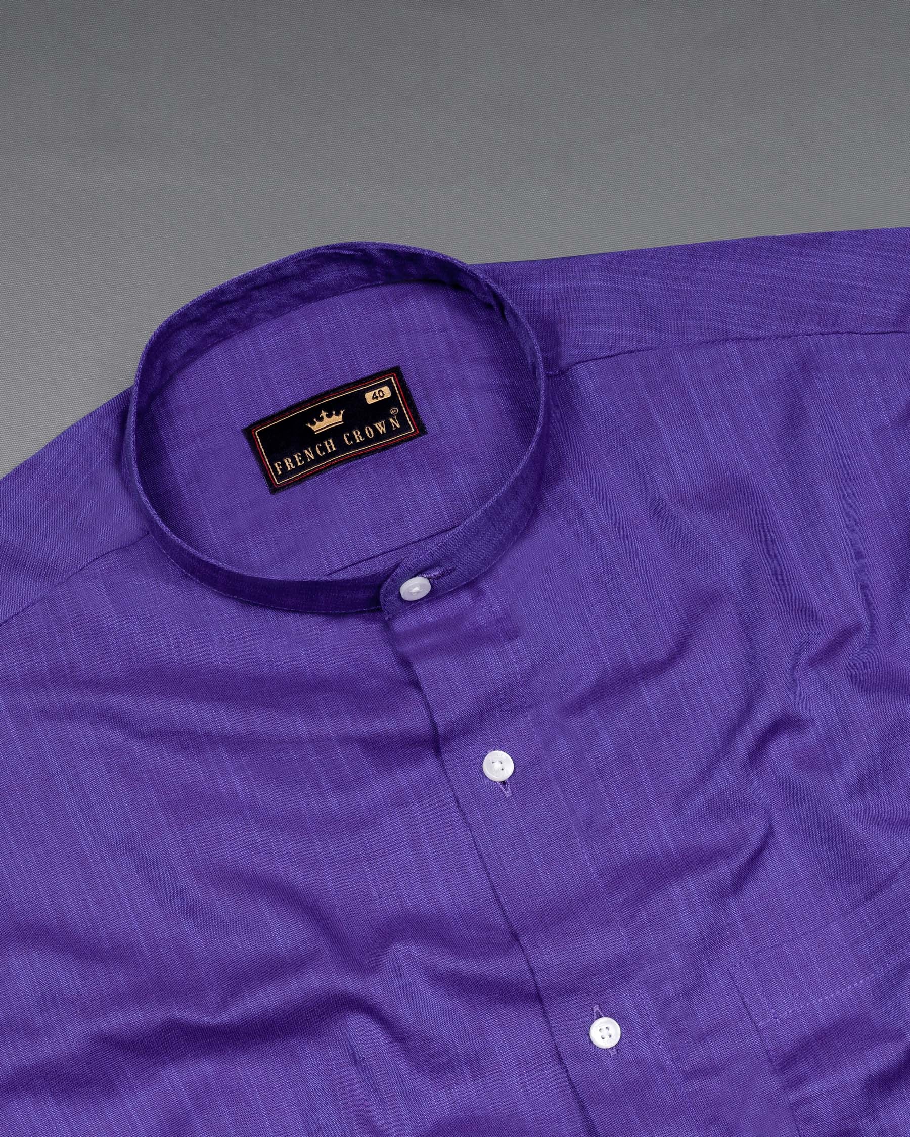 Gigas Blue with Purple Two tone Chambray Premium Cotton Shirt 5878-M-38, 5878-M-H-38, 5878-M-39, 5878-M-H-39, 5878-M-40, 5878-M-H-40, 5878-M-42, 5878-M-H-42, 5878-M-44, 5878-M-H-44, 5878-M-46, 5878-M-H-46, 5878-M-48, 5878-M-H-48, 5878-M-50, 5878-M-H-50, 5878-M-52, 5878-M-H-52