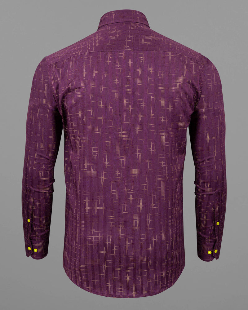 Finn Purple with Bright Yellow Buttoned Dobby Textured Premium Giza Cotton Shirt 5902-YL-38, 5902-YL-H-38, 5902-YL-39, 5902-YL-H-39, 5902-YL-40, 5902-YL-H-40, 5902-YL-42, 5902-YL-H-42, 5902-YL-44, 5902-YL-H-44, 5902-YL-46, 5902-YL-H-46, 5902-YL-48, 5902-YL-H-48, 5902-YL-50, 5902-YL-H-50, 5902-YL-52, 5902-YL-H-52
