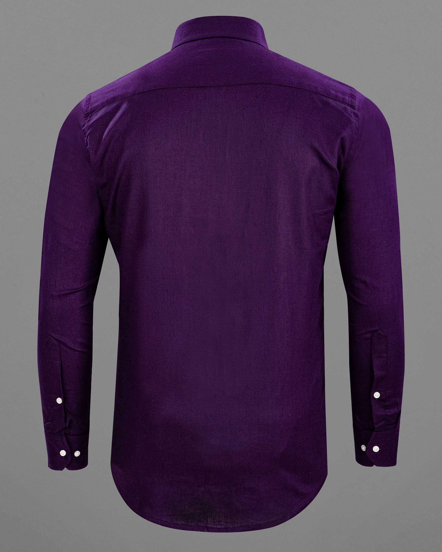 Dark Purple Heavyweight Luxurious Linen Shirt 5907-38, 5907-H-38, 5907-39, 5907-H-39, 5907-40, 5907-H-40, 5907-42, 5907-H-42, 5907-44, 5907-H-44, 5907-46, 5907-H-46, 5907-48, 5907-H-48, 5907-50, 5907-H-50, 5907-52, 5907-H-52