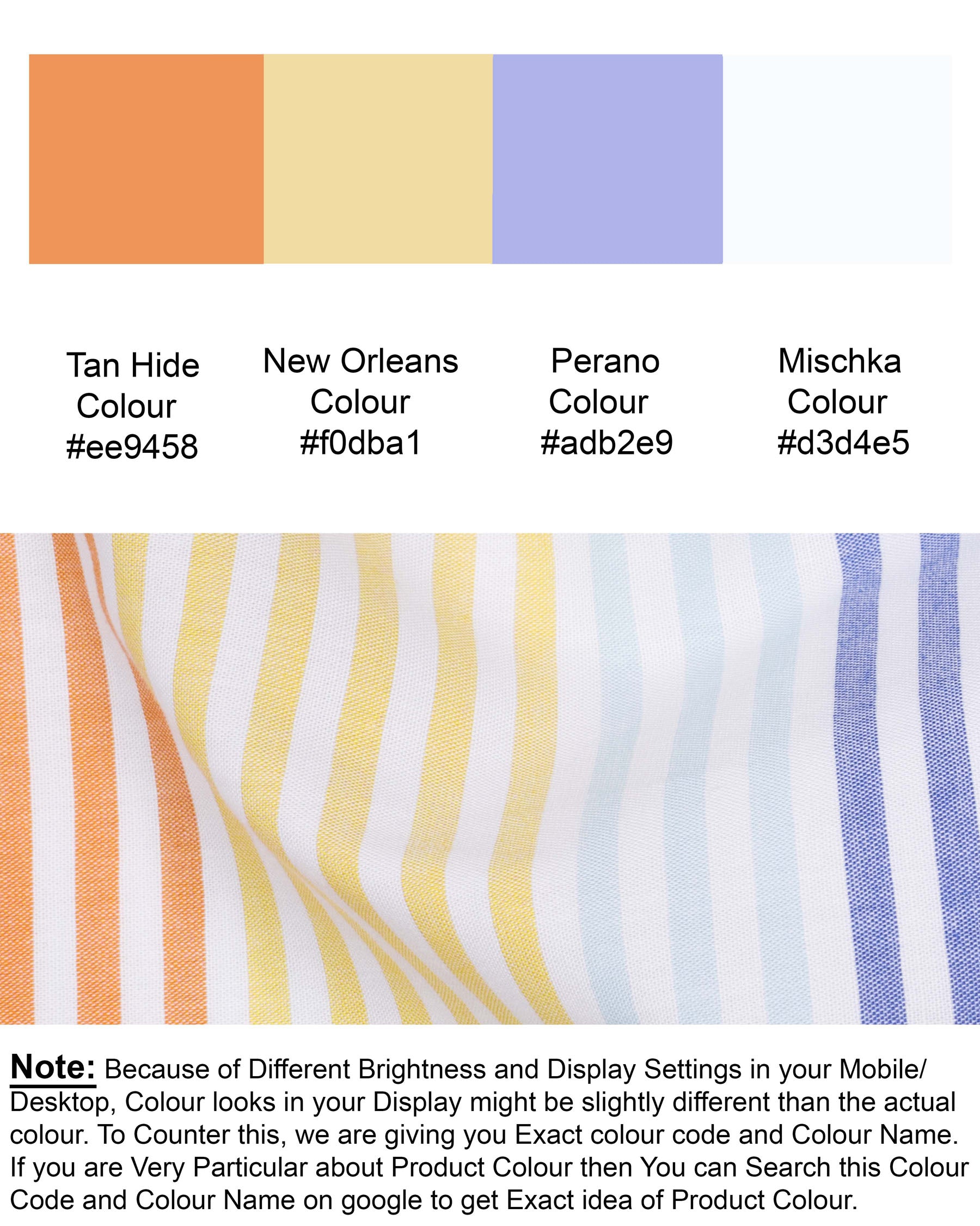Mischka White Multicolour Striped Premium Cotton Shirt 5944-M-38, 5944-M-H-38, 5944-M-39, 5944-M-H-39, 5944-M-40, 5944-M-H-40, 5944-M-42, 5944-M-H-42, 5944-M-44, 5944-M-H-44, 5944-M-46, 5944-M-H-46, 5944-M-48, 5944-M-H-48, 5944-M-50, 5944-M-H-50, 5944-M-52, 5944-M-H-52