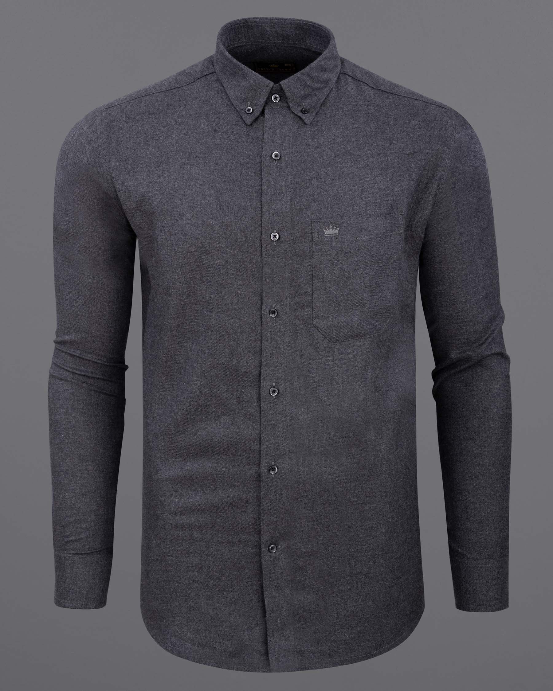 Ninja Gray Premium Cotton Flannel Shirt 5947-BD-BLK-38, 5947-BD-BLK-H-38, 5947-BD-BLK-39, 5947-BD-BLK-H-39, 5947-BD-BLK-40, 5947-BD-BLK-H-40, 5947-BD-BLK-42, 5947-BD-BLK-H-42, 5947-BD-BLK-44, 5947-BD-BLK-H-44, 5947-BD-BLK-46, 5947-BD-BLK-H-46, 5947-BD-BLK-48, 5947-BD-BLK-H-48, 5947-BD-BLK-50, 5947-BD-BLK-H-50, 5947-BD-BLK-52, 5947-BD-BLK-H-52