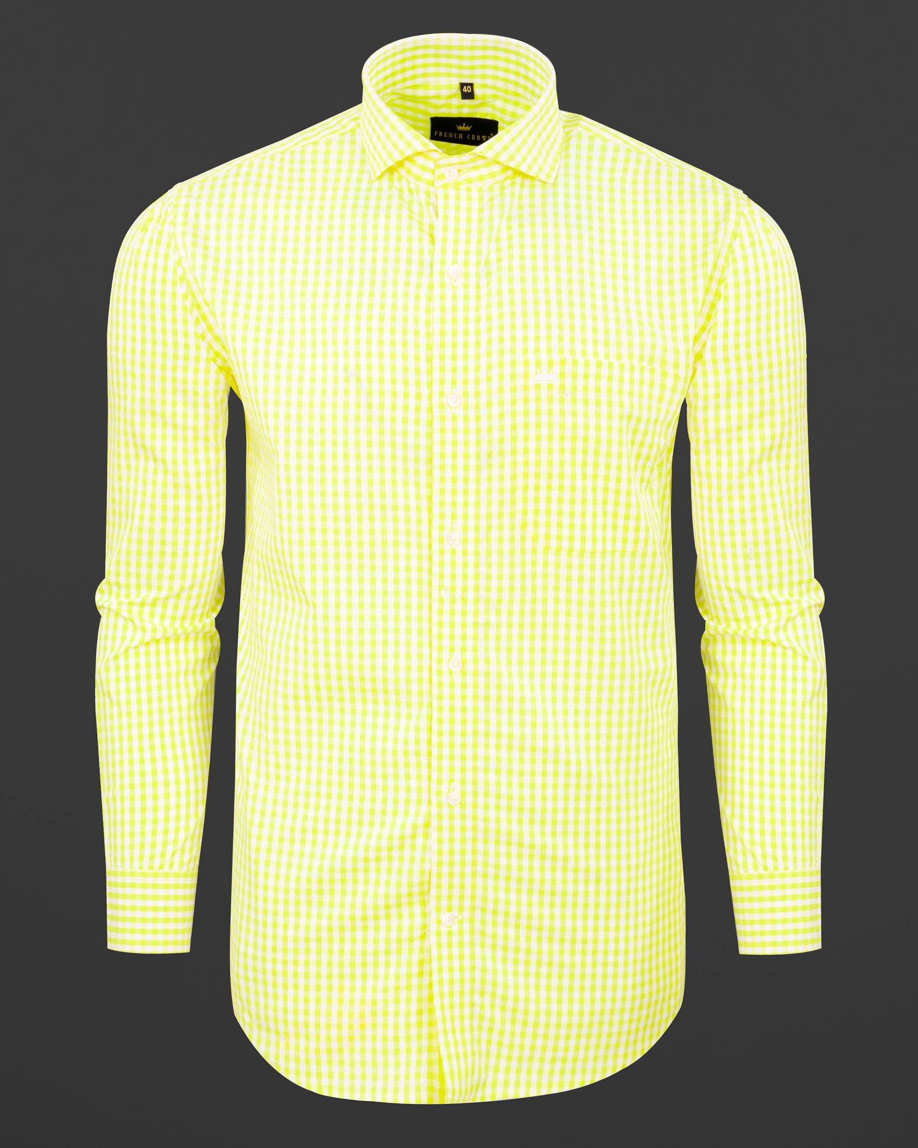 Dolly Neon with Bright White Premium Cotton Shirt 5964-CA-38, 5964-CA-H-38, 5964-CA-39, 5964-CA-H-39, 5964-CA-40, 5964-CA-H-40, 5964-CA-42, 5964-CA-H-42, 5964-CA-44, 5964-CA-H-44, 5964-CA-46, 5964-CA-H-46, 5964-CA-48, 5964-CA-H-48, 5964-CA-50, 5964-CA-H-50, 5964-CA-52, 5964-CA-H-52