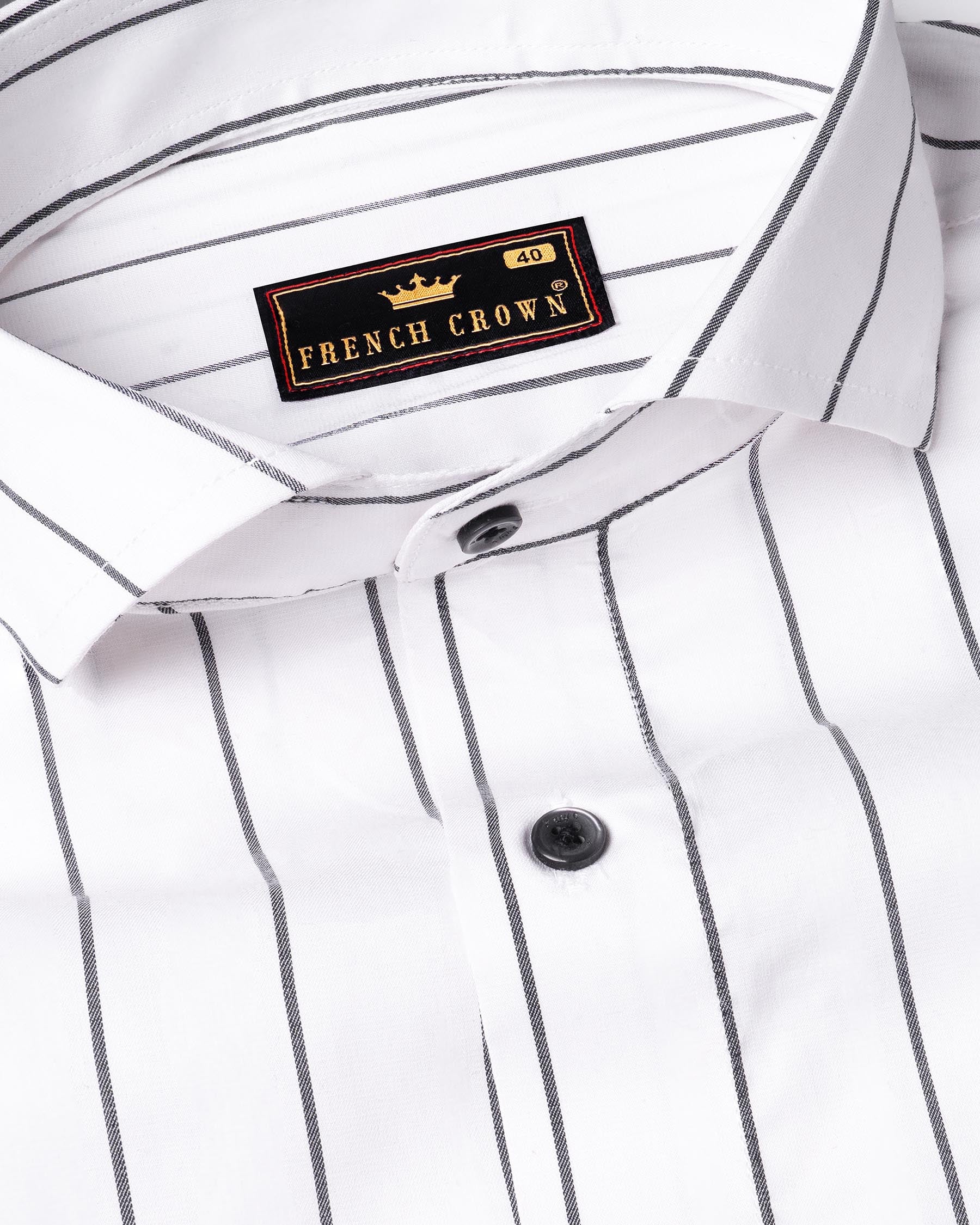 Bright White Striped Premium Cotton Shirt 5972-CA-BLK-38, 5972-CA-BLK-H-38, 5972-CA-BLK-39, 5972-CA-BLK-H-39, 5972-CA-BLK-40, 5972-CA-BLK-H-40, 5972-CA-BLK-42, 5972-CA-BLK-H-42, 5972-CA-BLK-44, 5972-CA-BLK-H-44, 5972-CA-BLK-46, 5972-CA-BLK-H-46, 5972-CA-BLK-48, 5972-CA-BLK-H-48, 5972-CA-BLK-50, 5972-CA-BLK-H-50, 5972-CA-BLK-52, 5972-CA-BLK-H-52