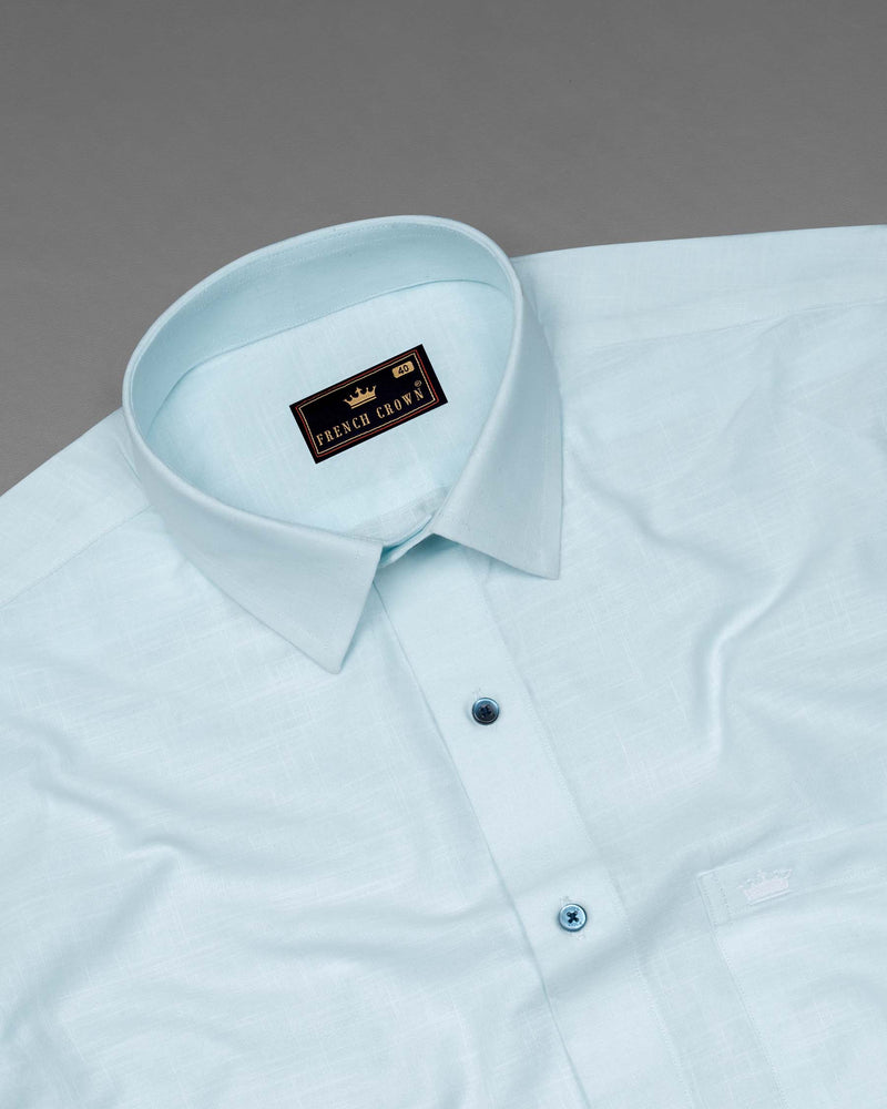 Oyster Bay with Blizzard Blue Royal Oxford Overshirt/Shacket