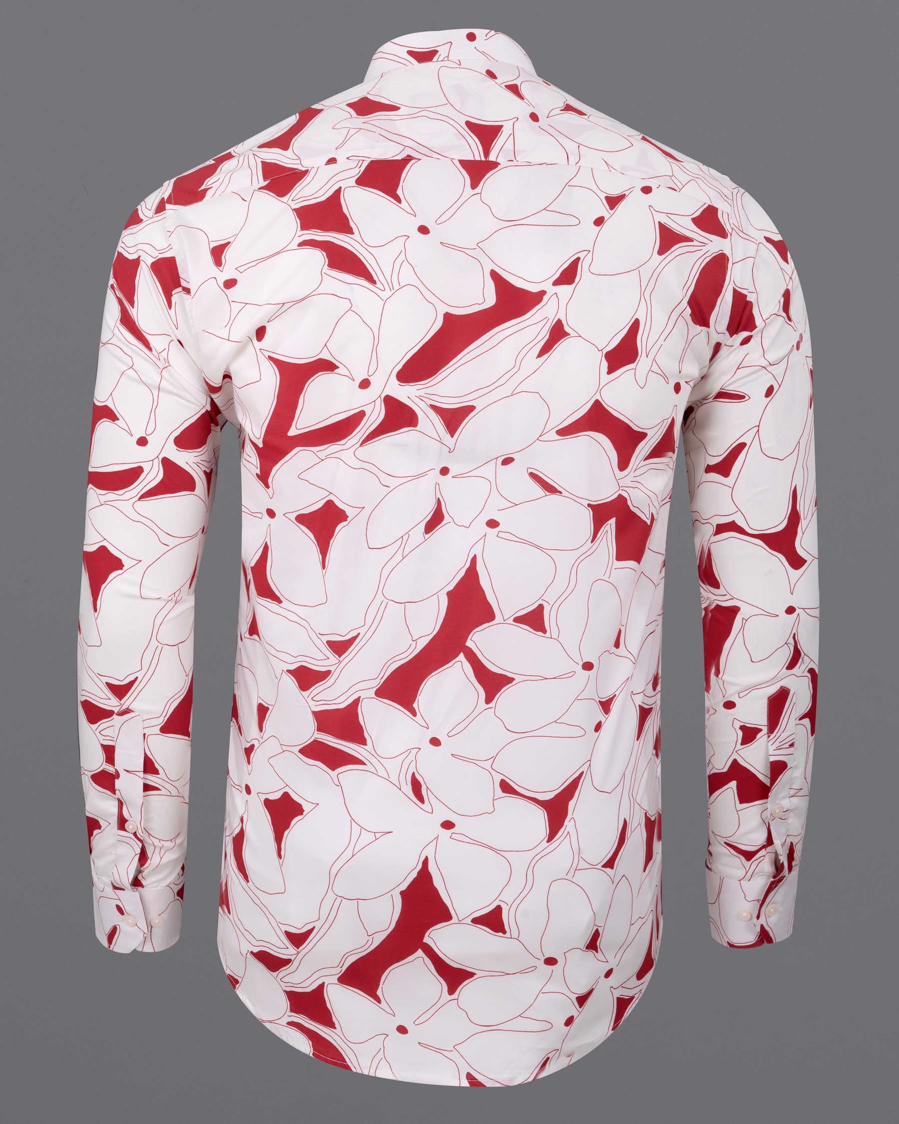 off White with red Quirky flowers Printed Premium Cotton Shirt 6060-M-38, 6060-M-H-38, 6060-M-39, 6060-M-H-39, 6060-M-40, 6060-M-H-40, 6060-M-42, 6060-M-H-42, 6060-M-44, 6060-M-H-44, 6060-M-46, 6060-M-H-46, 6060-M-48, 6060-M-H-48, 6060-M-50, 6060-M-H-50, 6060-M-52, 6060-M-H-52