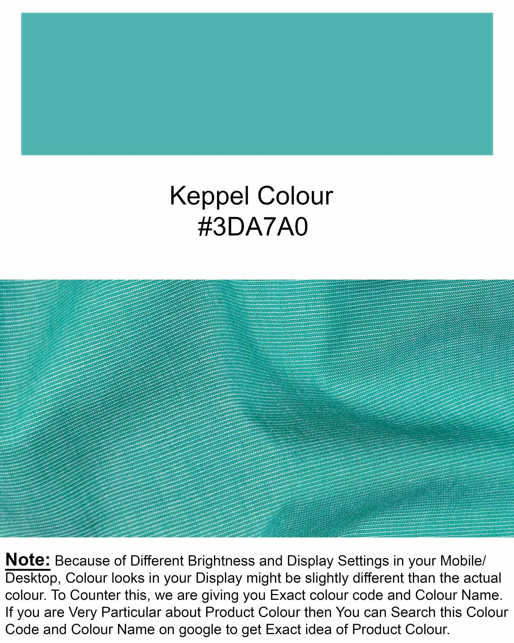 Keppel Green Chambray Premium Cotton Shirt 6076-CP-38, 6076-CP-H-38, 6076-CP-39, 6076-CP-H-39, 6076-CP-40, 6076-CP-H-40, 6076-CP-42, 6076-CP-H-42, 6076-CP-44, 6076-CP-H-44, 6076-CP-46, 6076-CP-H-46, 6076-CP-48, 6076-CP-H-48, 6076-CP-50, 6076-CP-H-50, 6076-CP-52, 6076-CP-H-52