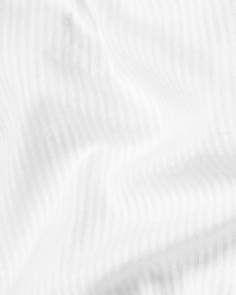 Bright White Subtle Striped Seersucker Premium Giza Cotton Shirt 6143-M-38, 6143-M-H-38, 6143-M-39, 6143-M-H-39, 6143-M-40, 6143-M-H-40, 6143-M-42, 6143-M-H-42, 6143-M-44, 6143-M-H-44, 6143-M-46, 6143-M-H-46, 6143-M-48, 6143-M-H-48, 6143-M-50, 6143-M-H-50, 6143-M-52, 6143-M-H-52