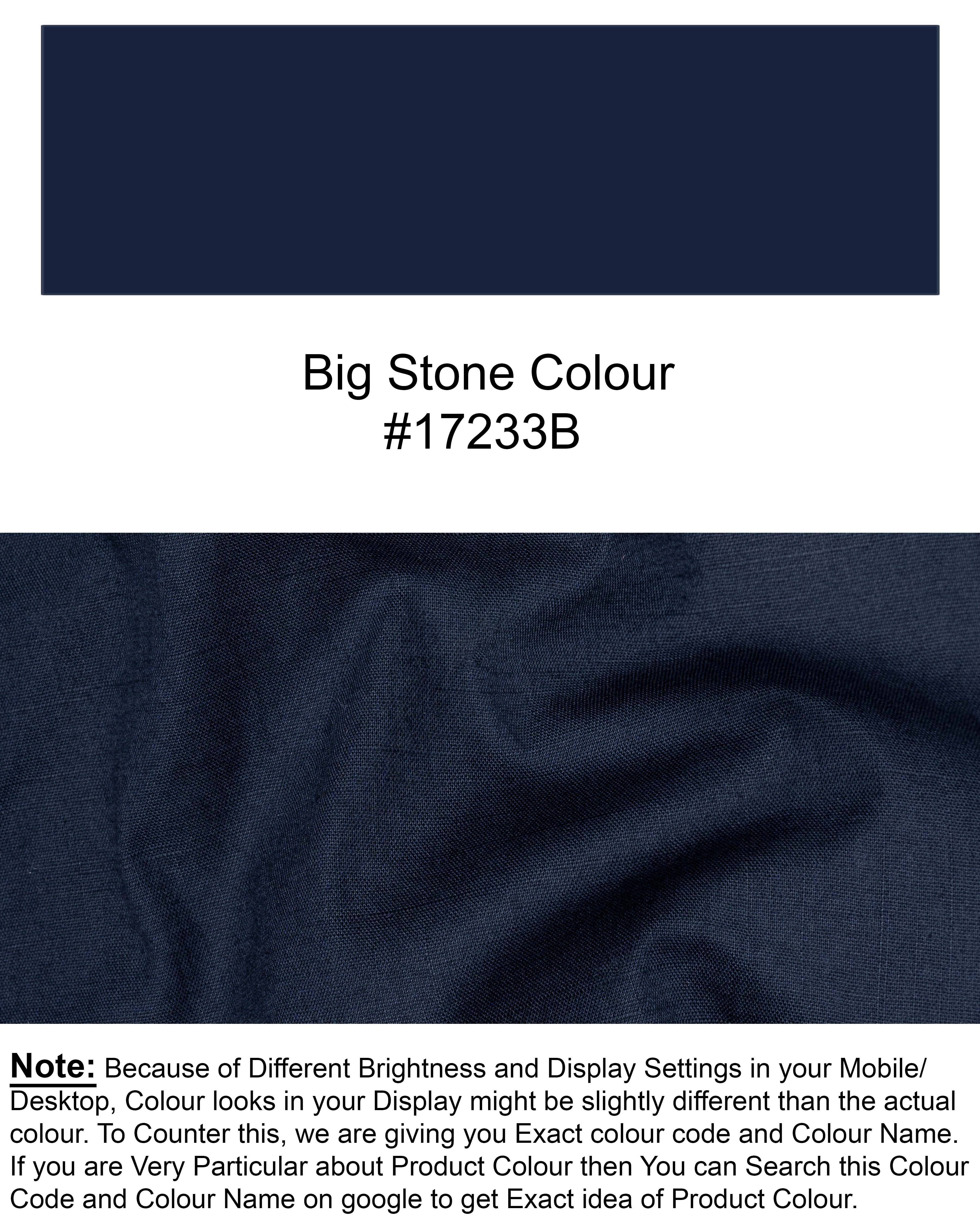 Big Stone Blue Luxurious Linen Shirt 6172-BD-BLE-38, 6172-BD-BLE-H-38, 6172-BD-BLE-39, 6172-BD-BLE-H-39, 6172-BD-BLE-40, 6172-BD-BLE-H-40, 6172-BD-BLE-42, 6172-BD-BLE-H-42, 6172-BD-BLE-44, 6172-BD-BLE-H-44, 6172-BD-BLE-46, 6172-BD-BLE-H-46, 6172-BD-BLE-48, 6172-BD-BLE-H-48, 6172-BD-BLE-50, 6172-BD-BLE-H-50, 6172-BD-BLE-52, 6172-BD-BLE-H-52