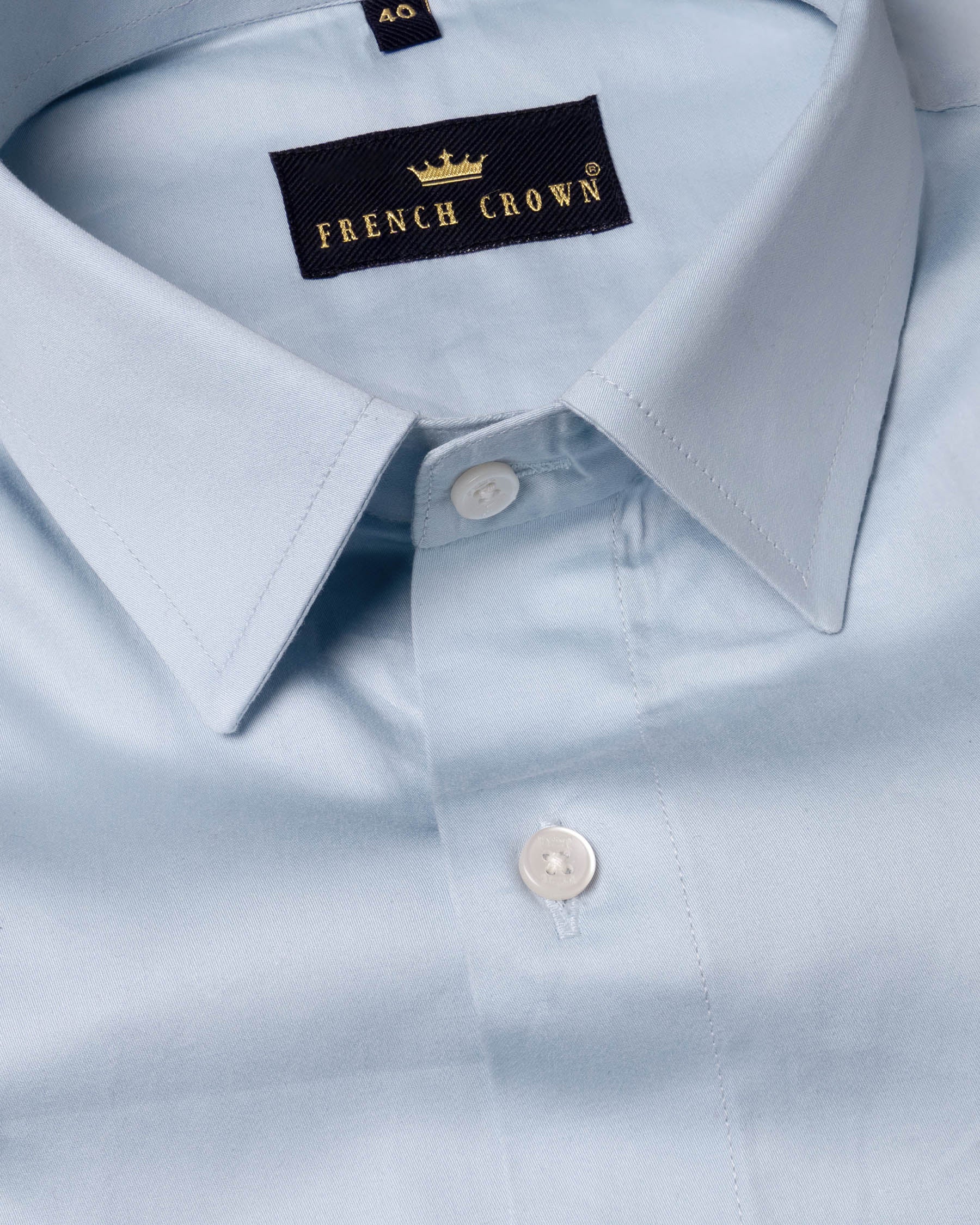 Periwinkle Gray Super Soft Premium Cotton Shirt 6173-38, 6173-H-38, 6173-39, 6173-H-39, 6173-40, 6173-H-40, 6173-42, 6173-H-42, 6173-44, 6173-H-44, 6173-46, 6173-H-46, 6173-48, 6173-H-48, 6173-50, 6173-H-50, 6173-52, 6173-H-52