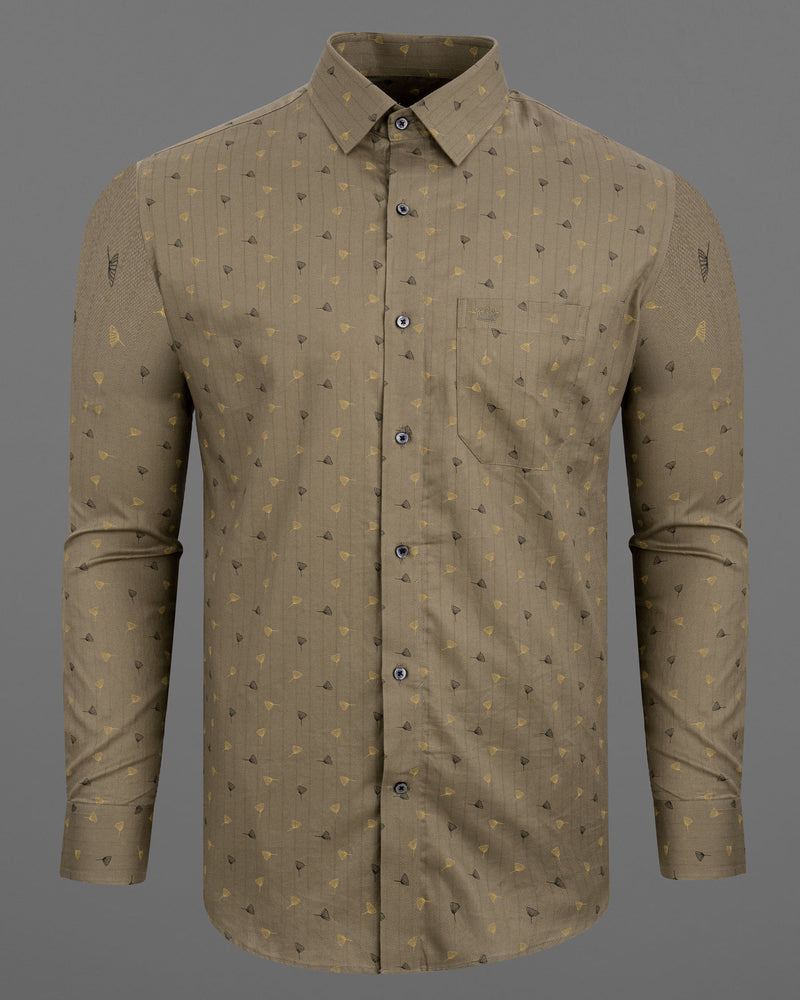 Peat Brown Printed Dobby Textured Premium Giza Cotton Shirt 6178-BLK-38, 6178-BLK-H-38, 6178-BLK-39, 6178-BLK-H-39, 6178-BLK-40, 6178-BLK-H-40, 6178-BLK-42, 6178-BLK-H-42, 6178-BLK-44, 6178-BLK-H-44, 6178-BLK-46, 6178-BLK-H-46, 6178-BLK-48, 6178-BLK-H-48, 6178-BLK-50, 6178-BLK-H-50, 6178-BLK-52, 6178-BLK-H-52