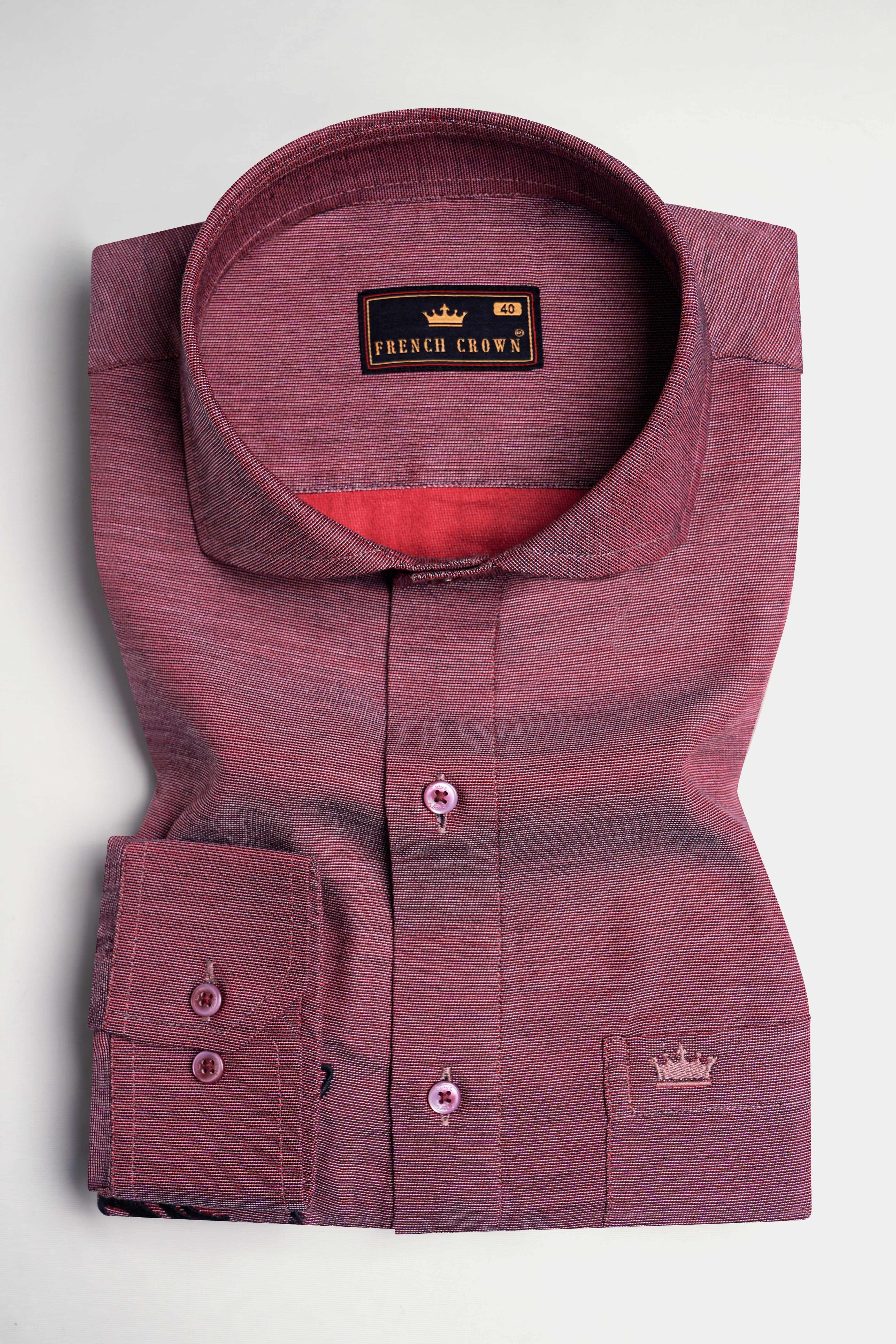 Claret Pink Dog Embroidered Two Tone Dobby Textured Premium Giza Cotton Designer Shirt 6259-CA-MN-E214-38, 6259-CA-MN-E214-H-38, 6259-CA-MN-E214-39, 6259-CA-MN-E214-H-39, 6259-CA-MN-E214-40, 6259-CA-MN-E214-H-40, 6259-CA-MN-E214-42, 6259-CA-MN-E214-H-42, 6259-CA-MN-E214-44, 6259-CA-MN-E214-H-44, 6259-CA-MN-E214-46, 6259-CA-MN-E214-H-46, 6259-CA-MN-E214-48, 6259-CA-MN-E214-H-48, 6259-CA-MN-E214-50, 6259-CA-MN-E214-H-50, 6259-CA-MN-E214-52, 6259-CA-MN-E214-H-52
