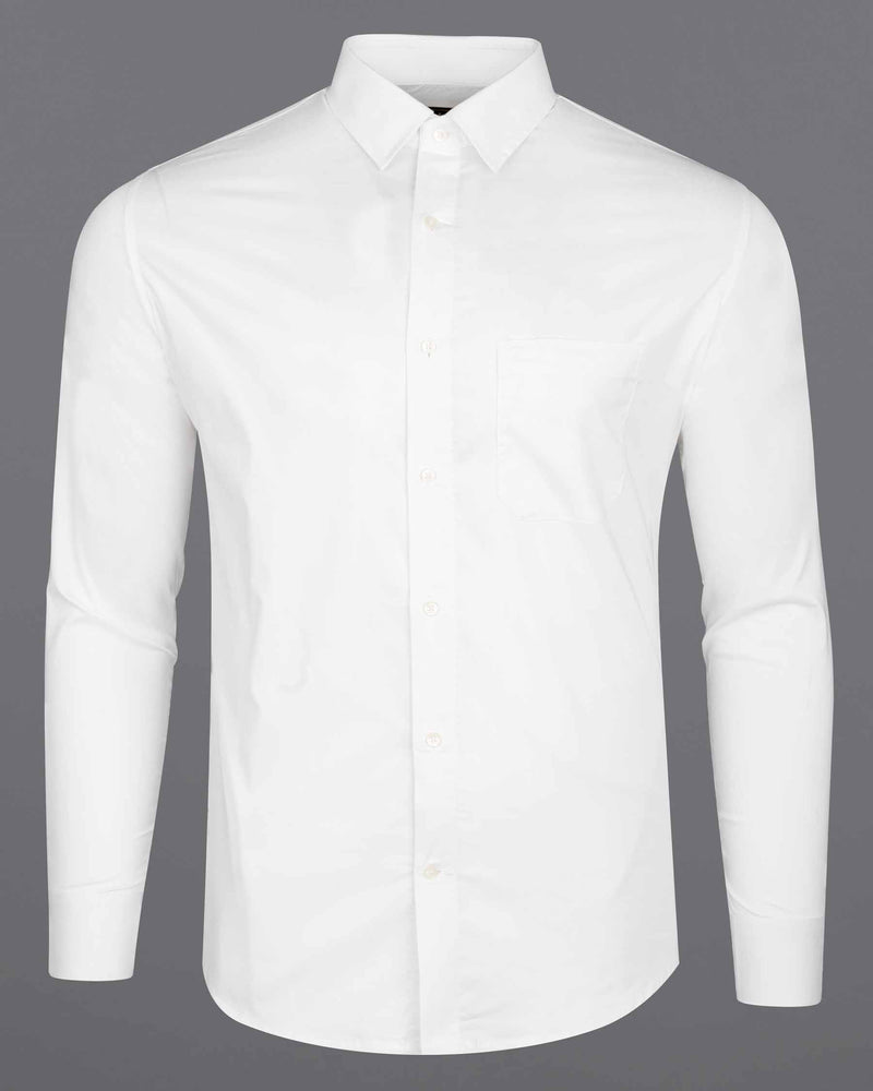 Bright White Premium Cotton Shirt 6264-38, 6264-H-38, 6264-39, 6264-H-39, 6264-40, 6264-H-40, 6264-42, 6264-H-42, 6264-44, 6264-H-44, 6264-46, 6264-H-46, 6264-48, 6264-H-48, 6264-50, 6264-H-50, 6264-52, 6264-H-52
