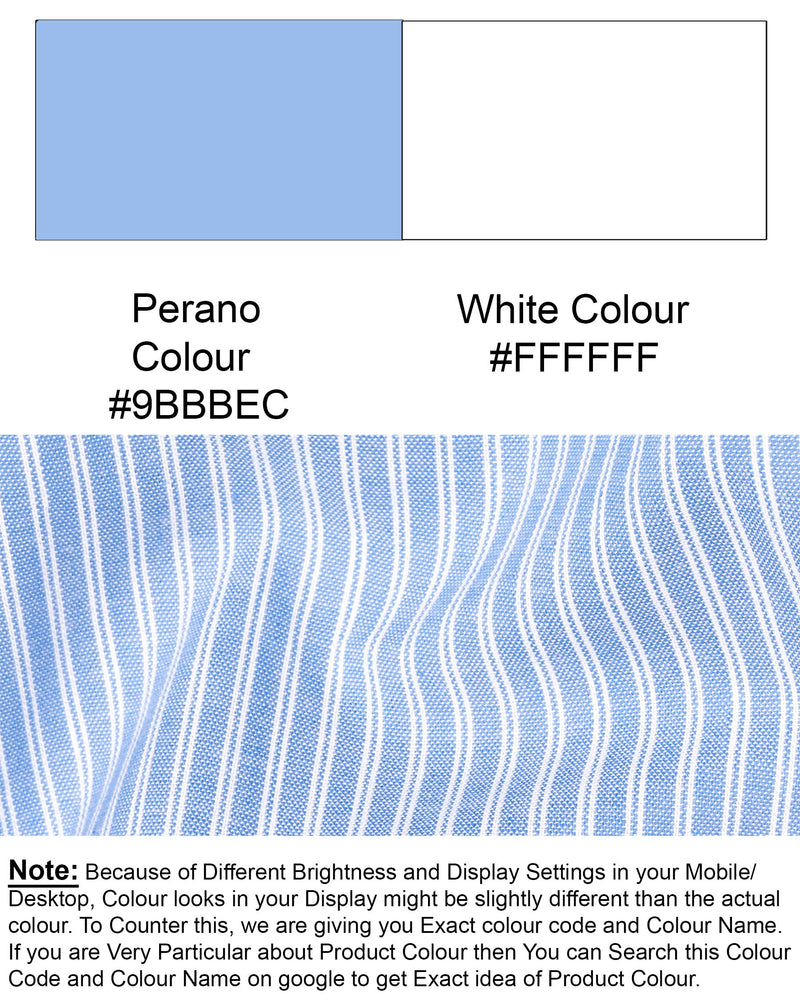 Perano Blue with White Striped Royal Oxford Shirt 6277-CP-38, 6277-CP-H-38, 6277-CP-39, 6277-CP-H-39, 6277-CP-40, 6277-CP-H-40, 6277-CP-42, 6277-CP-H-42, 6277-CP-44, 6277-CP-H-44, 6277-CP-46, 6277-CP-H-46, 6277-CP-48, 6277-CP-H-48, 6277-CP-50, 6277-CP-H-50, 6277-CP-52, 6277-CP-H-52