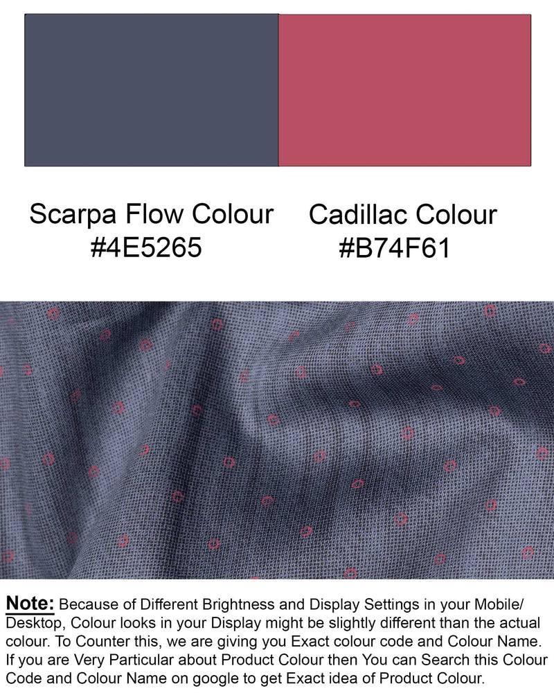 Scarpa Flow Grey with red Circles Printed Super Soft Premium Cotton Kurta Shirt 6281-KS-38, 6281-KS-H-38, 6281-KS-39, 6281-KS-H-39, 6281-KS-40, 6281-KS-H-40, 6281-KS-42, 6281-KS-H-42, 6281-KS-44, 6281-KS-H-44, 6281-KS-46, 6281-KS-H-46, 6281-KS-48, 6281-KS-H-48, 6281-KS-50, 6281-KS-H-50, 6281-KS-52, 6281-KS-H-52